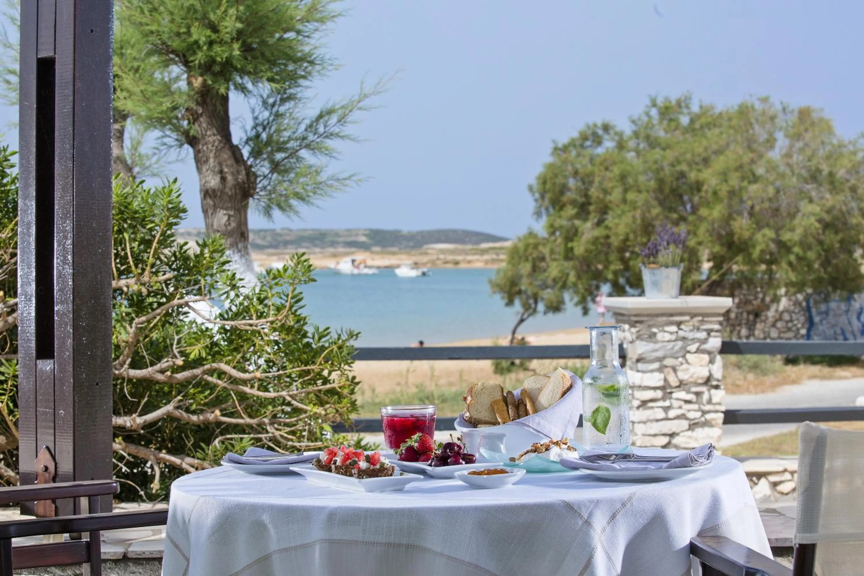 Sea view in Contaratos Beach Hotel