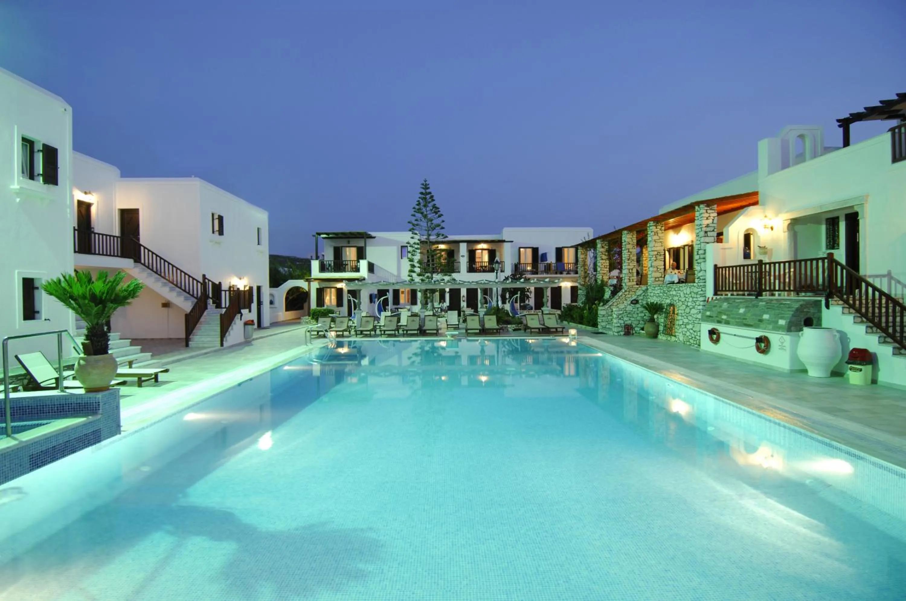 Property building in Contaratos Beach Hotel