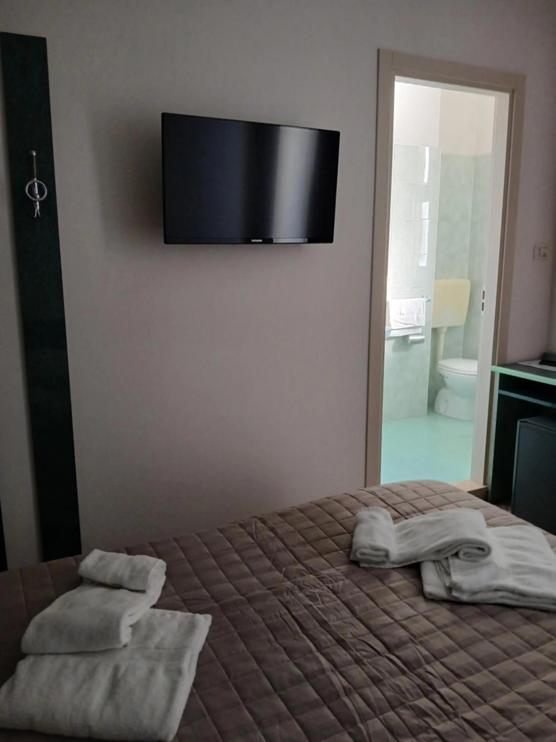 Bed in Hotel Concordia Palace