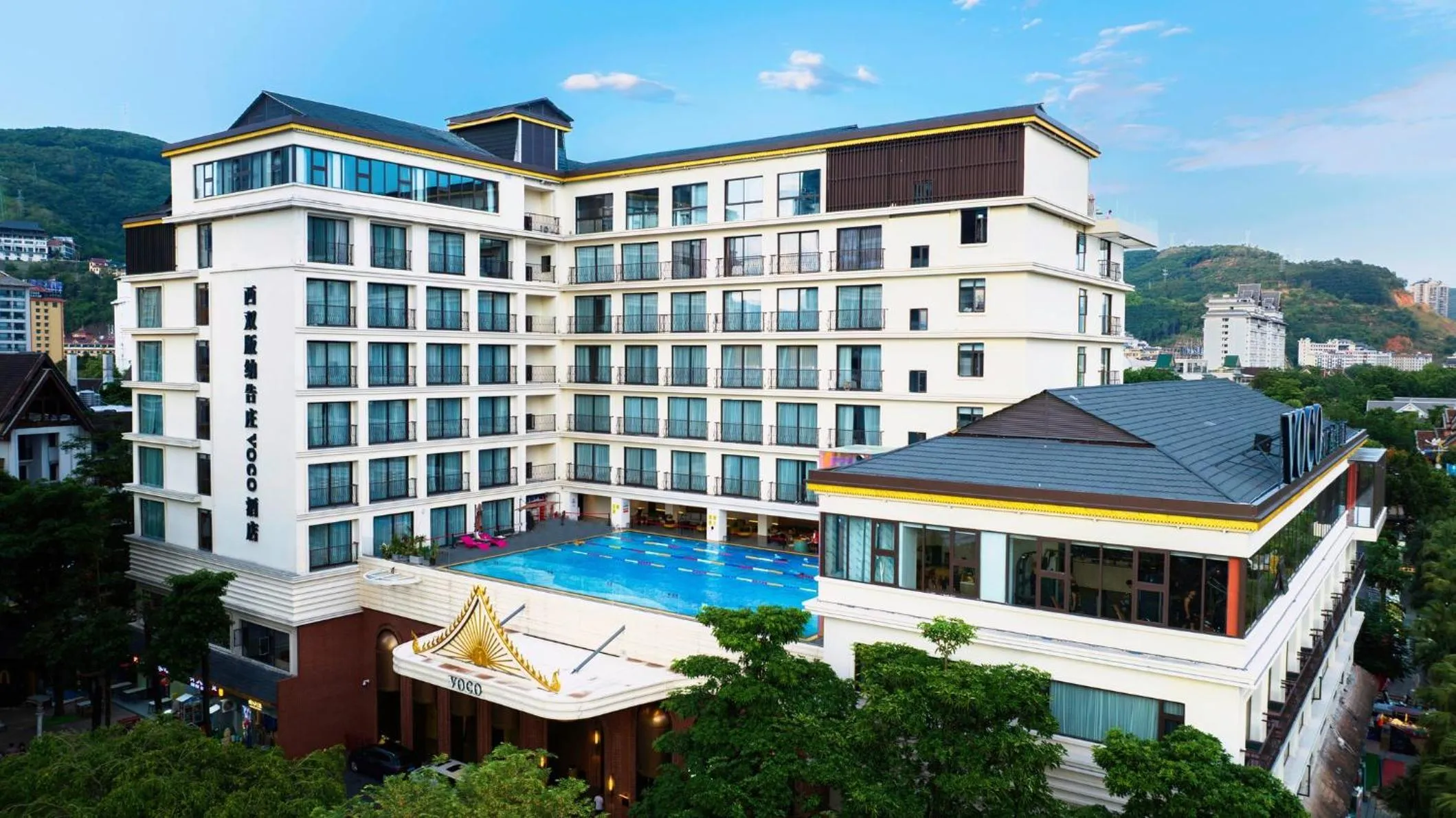 Property building in voco Xishuangbanna Gaozhuang by IHG