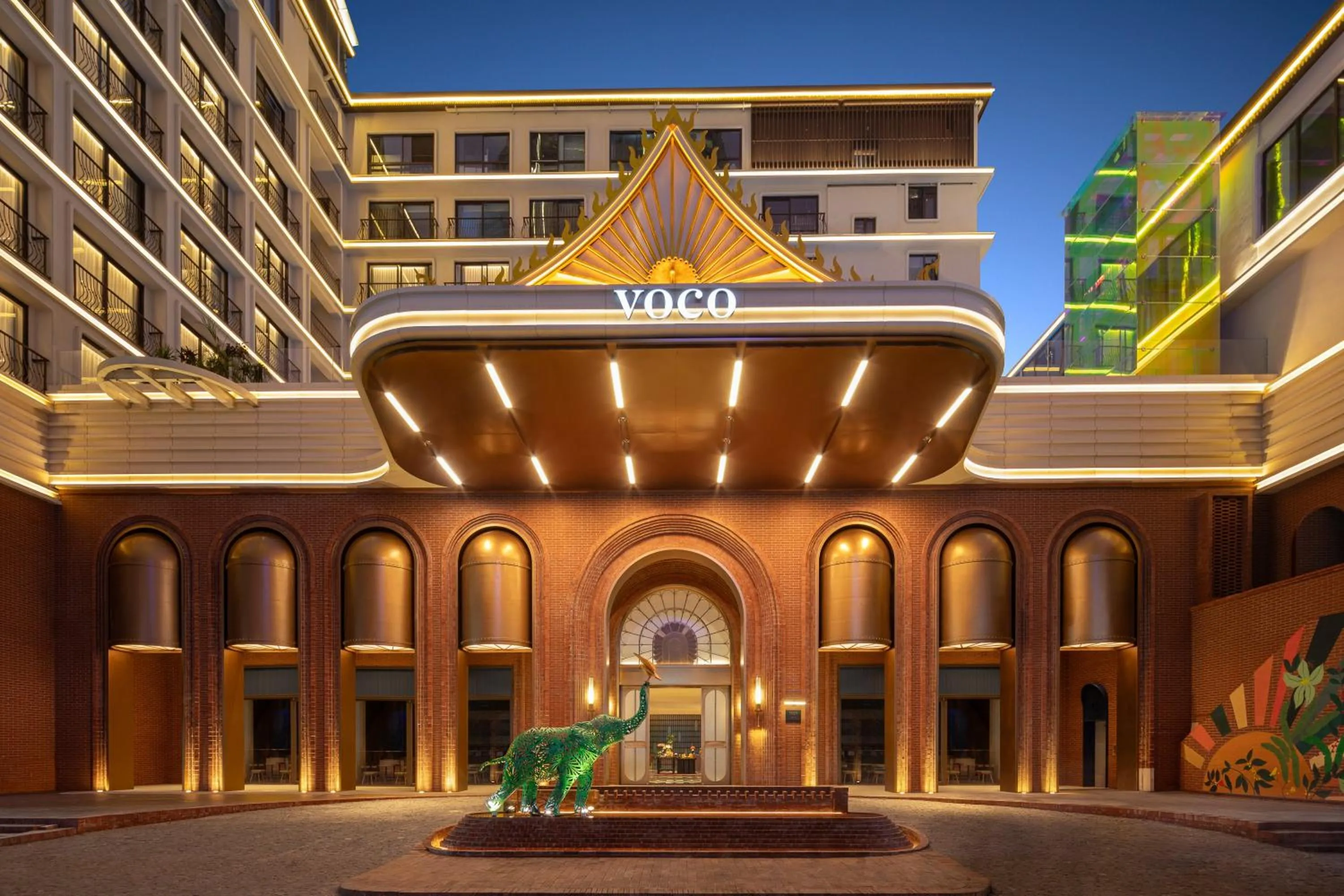 Property building in voco Xishuangbanna Gaozhuang by IHG