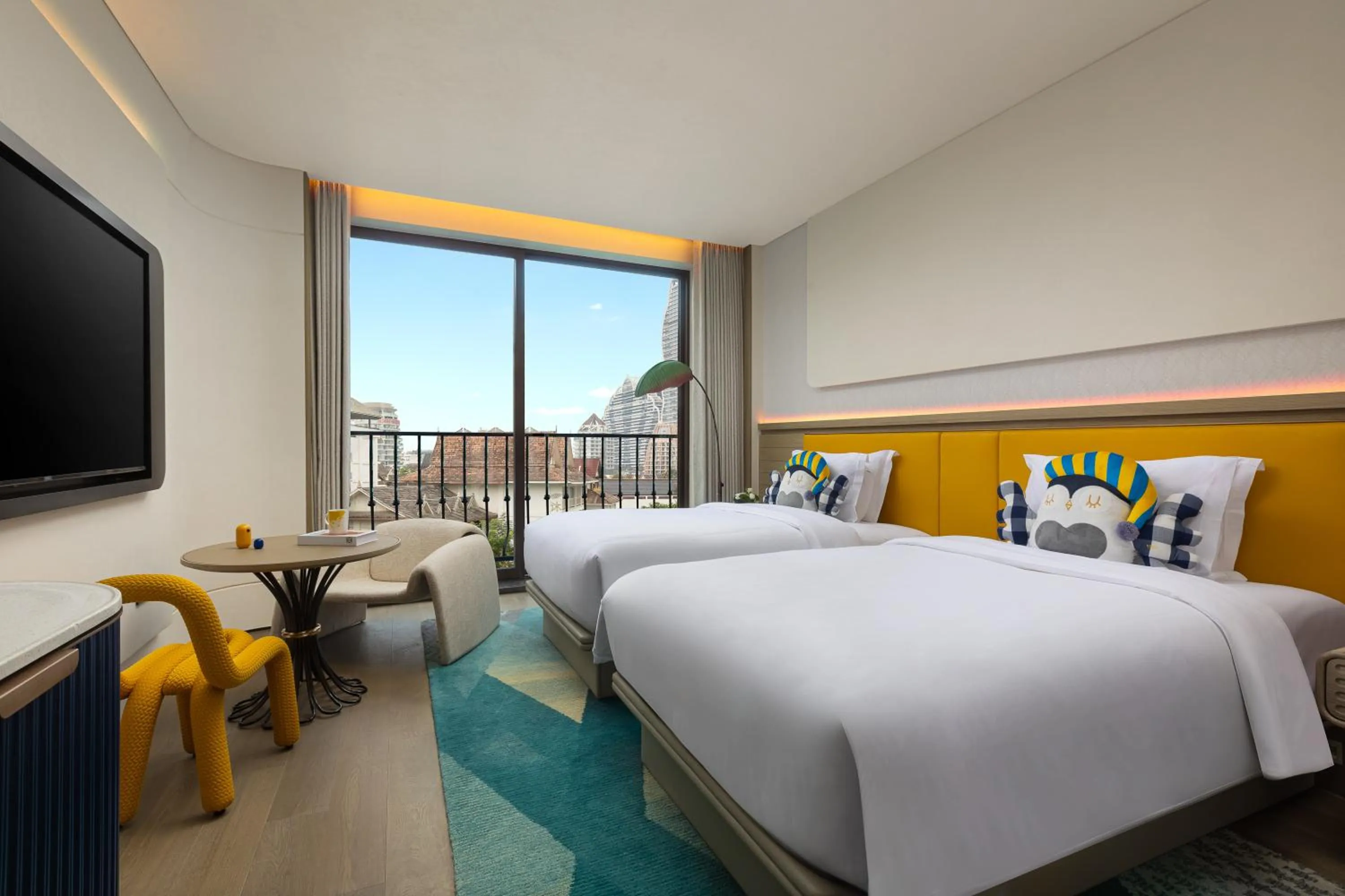 View (from property/room), Bed in voco Xishuangbanna Gaozhuang by IHG