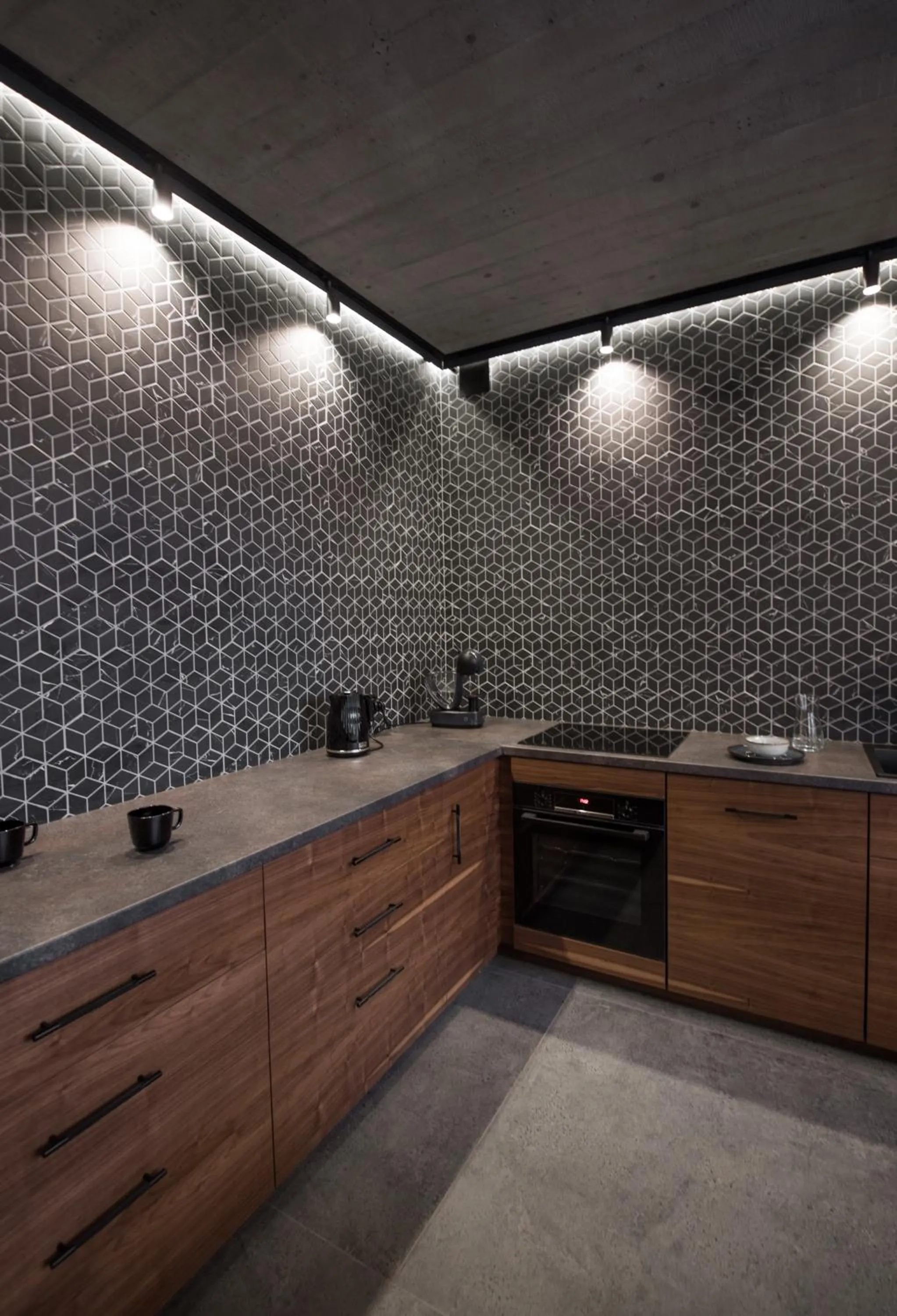 Kitchen or kitchenette in Aspen Deluxe Residence & ASPEN cottage