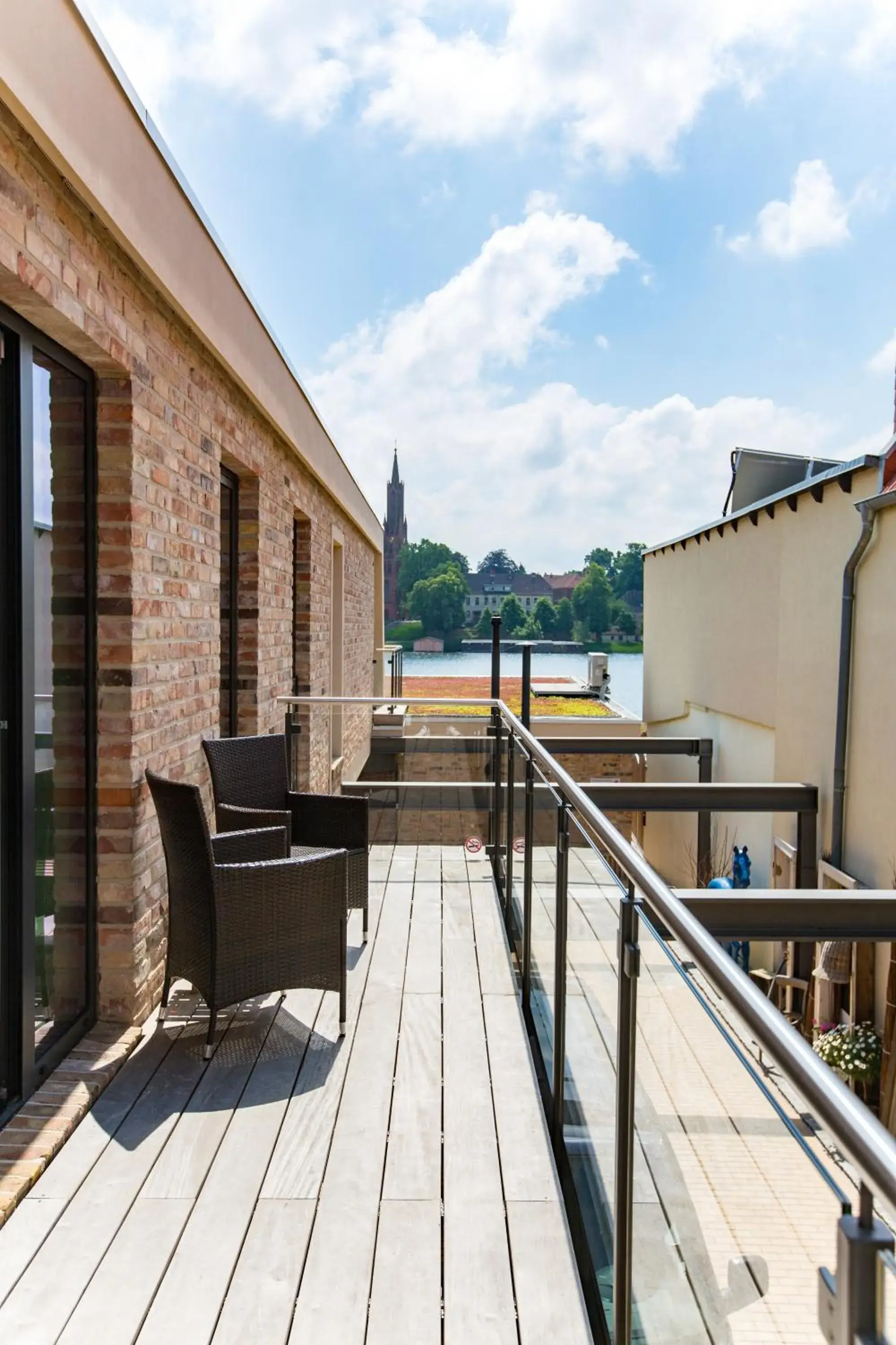 Appartement mit seitlichem Seeblick in Inselhotel Ringelnatz Appartement mit seitlichem Seeblick in Inselhotel Ringelnatz