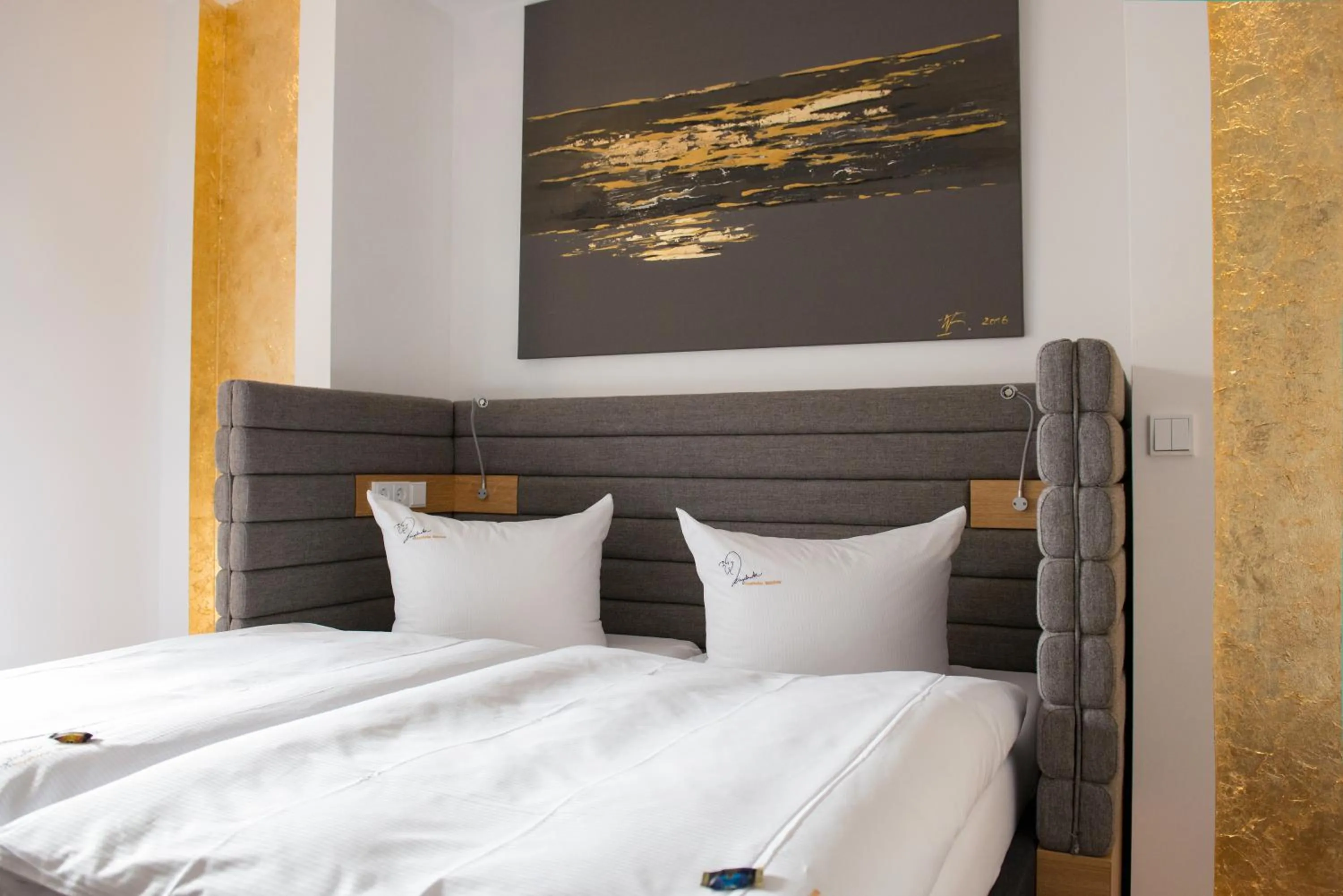 Bed in Ringelnatz Inselhotel