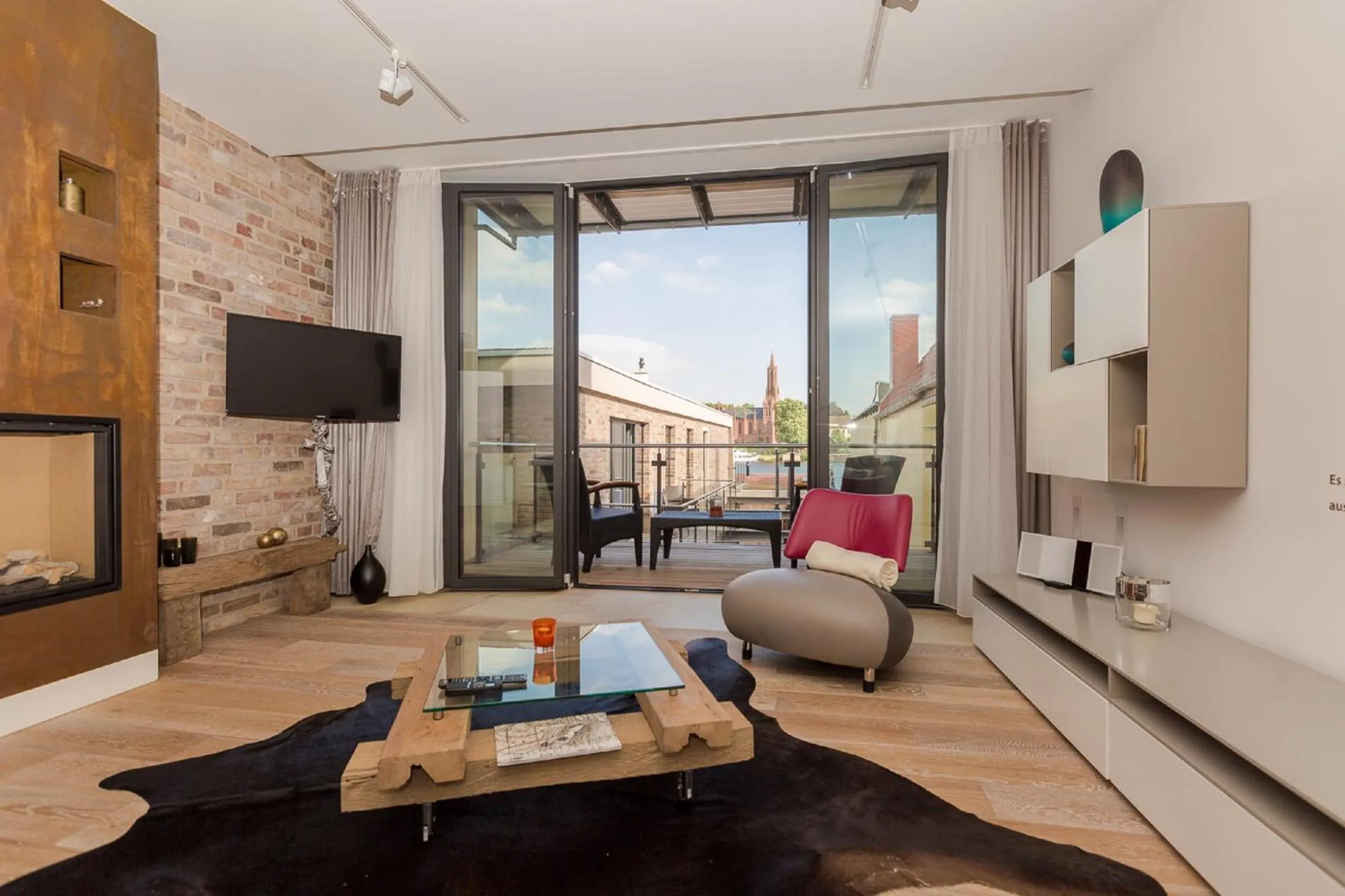 Living room in Ringelnatz Inselhotel