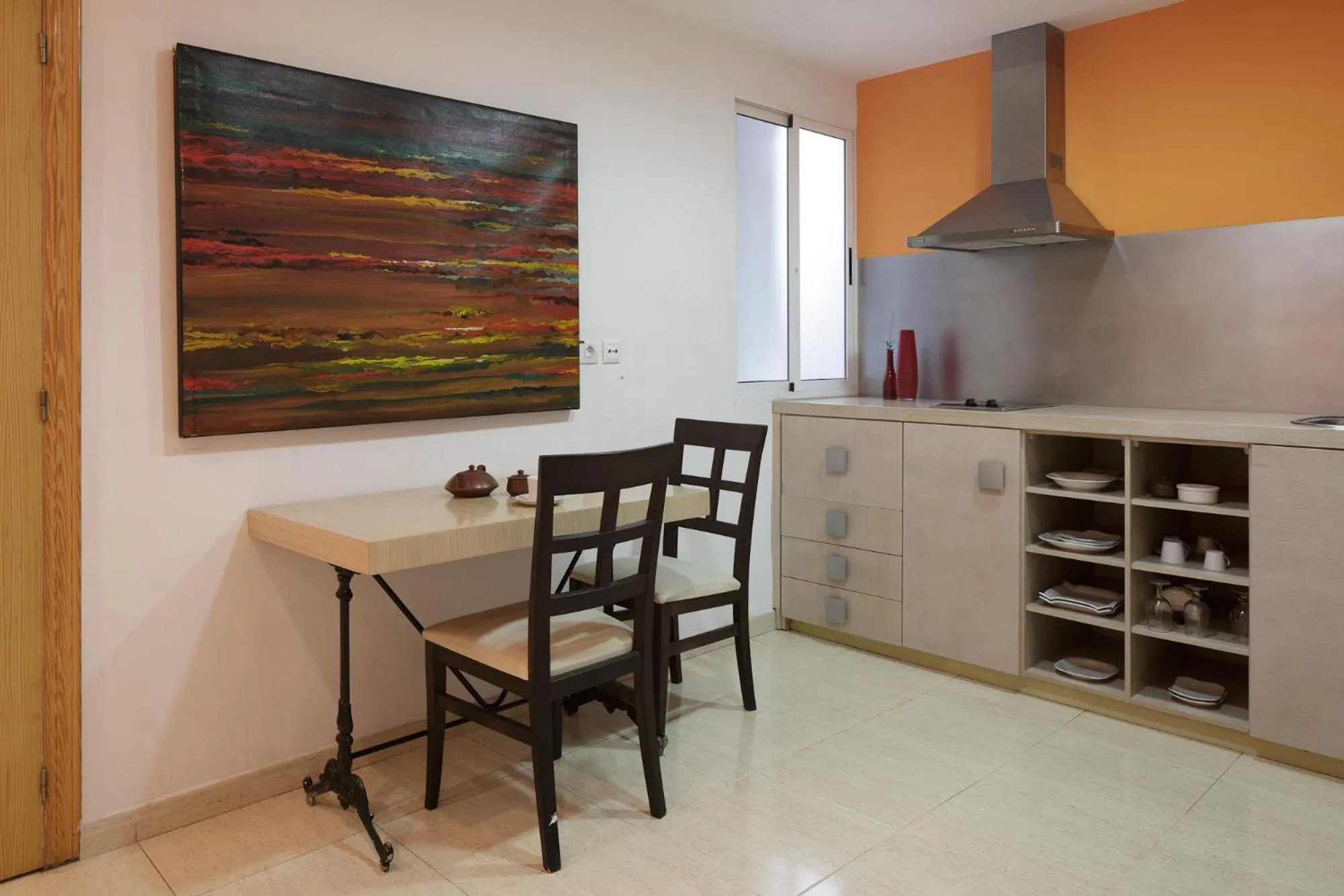 Kitchen or kitchenette in Hotel Alamo