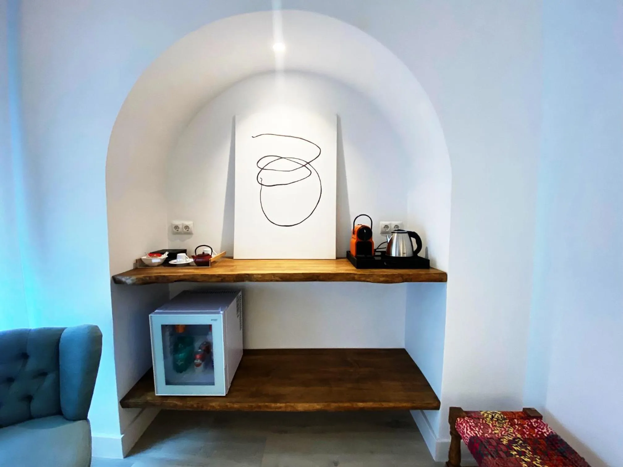 Coffee/tea facilities in Hotel Alamo