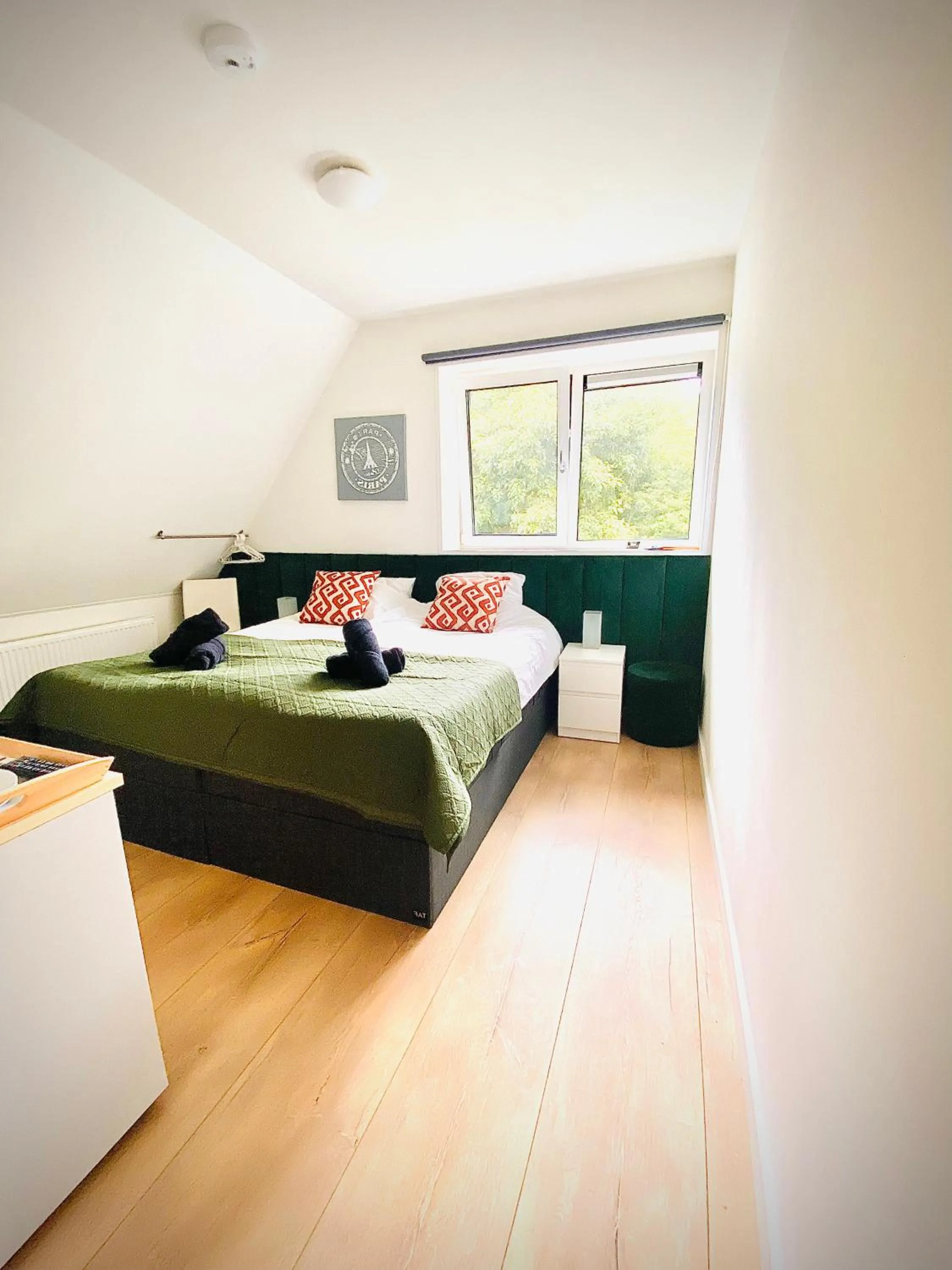 Bed in The island life Texel - Wellness