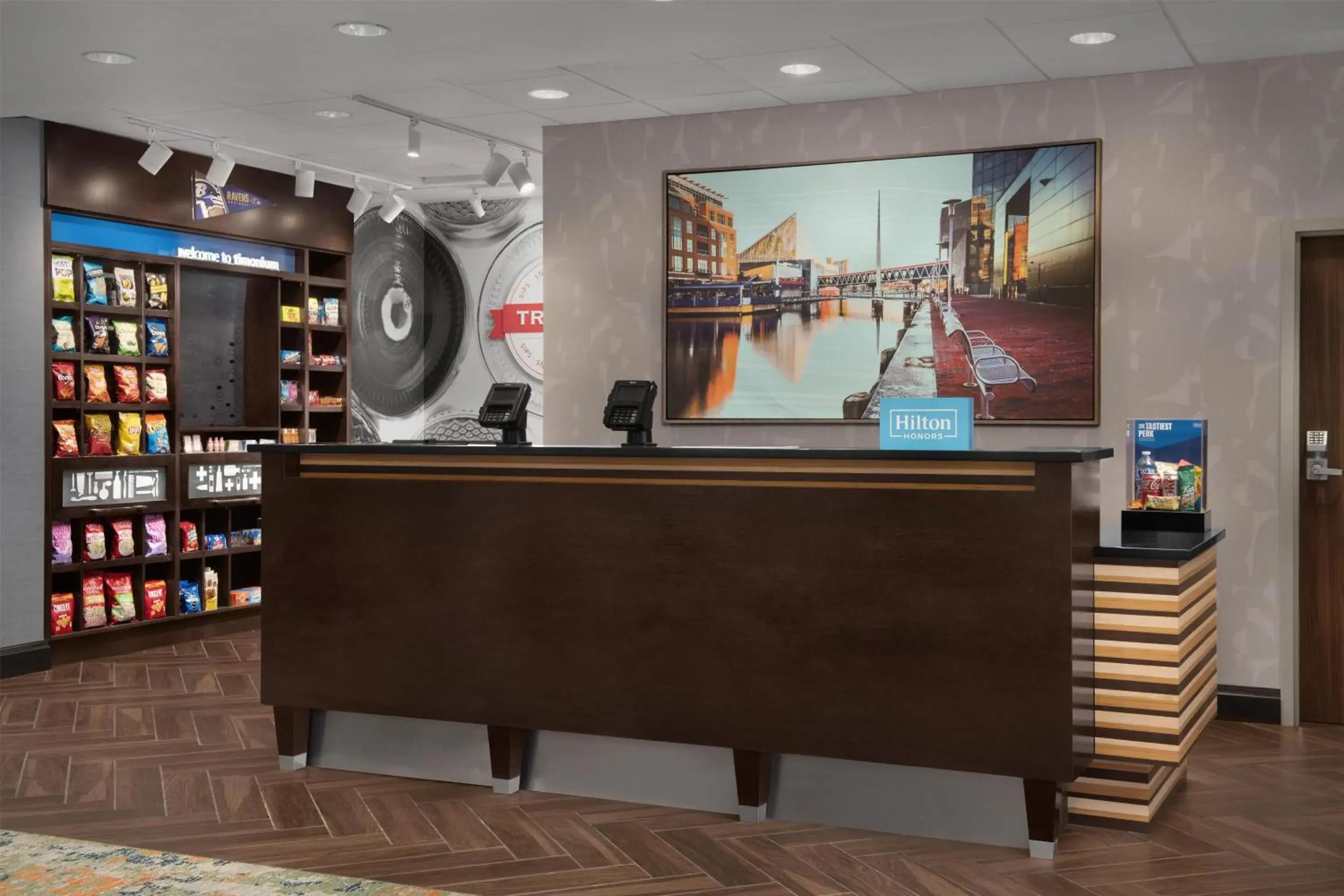Lobby or reception in Hampton Inn & Suites Baltimore North/Timonium, MD Lobby or reception in Hampton Inn & Suites Baltimore North/Timonium, MD