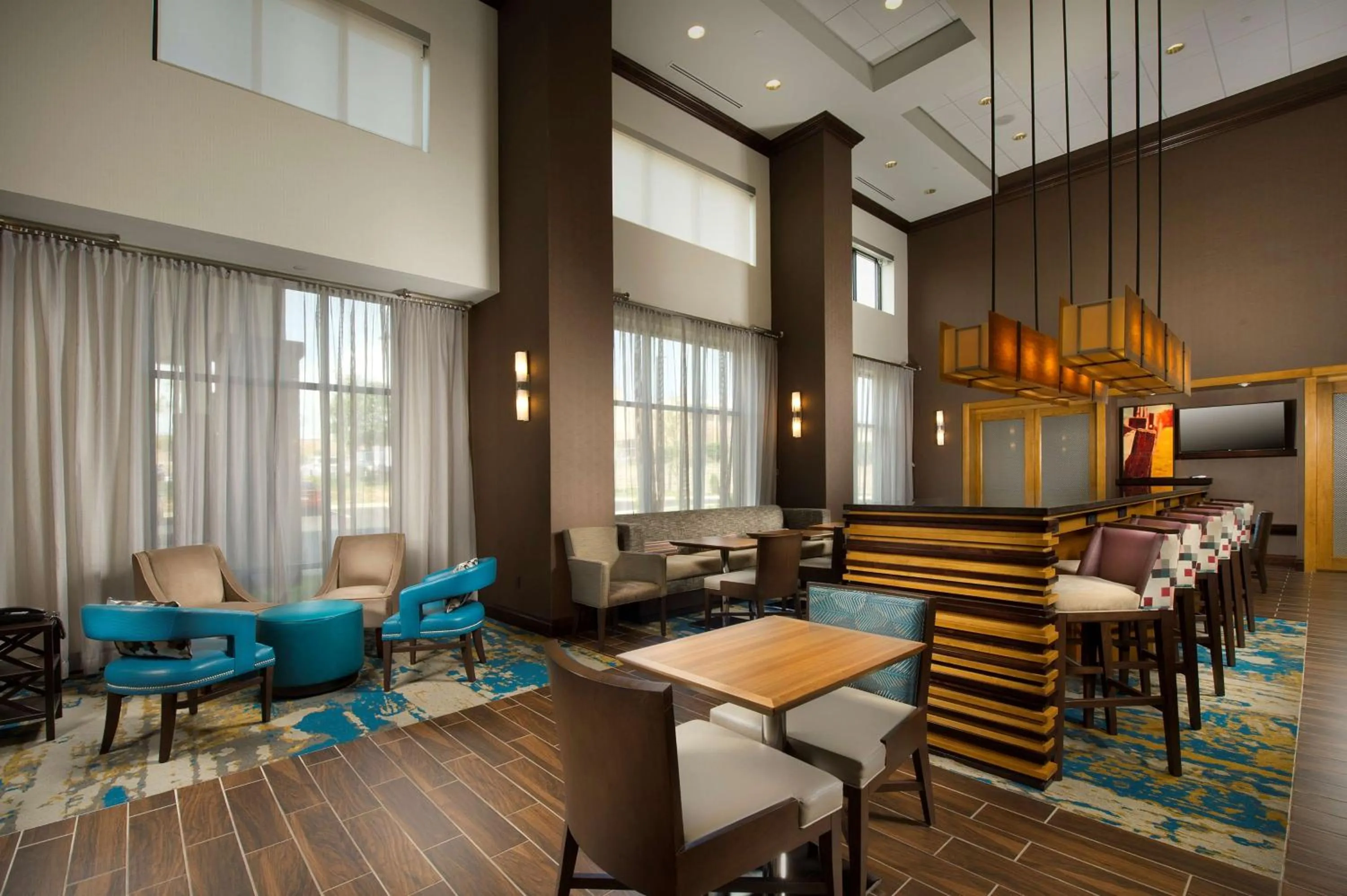 Lobby or reception in Hampton Inn & Suites Baltimore North/Timonium, MD