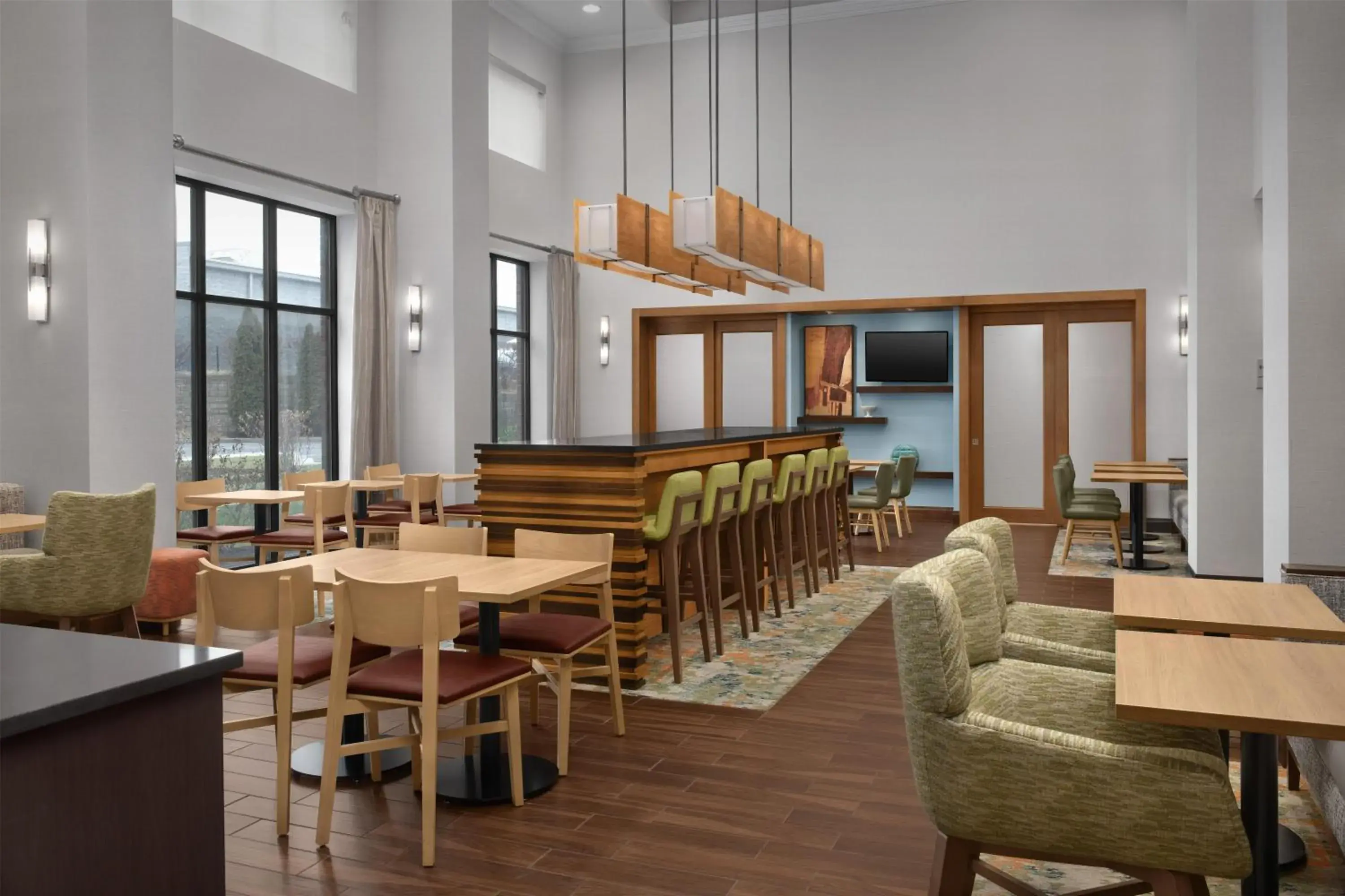 Lobby or reception in Hampton Inn & Suites Baltimore North/Timonium, MD Lobby or reception in Hampton Inn & Suites Baltimore North/Timonium, MD