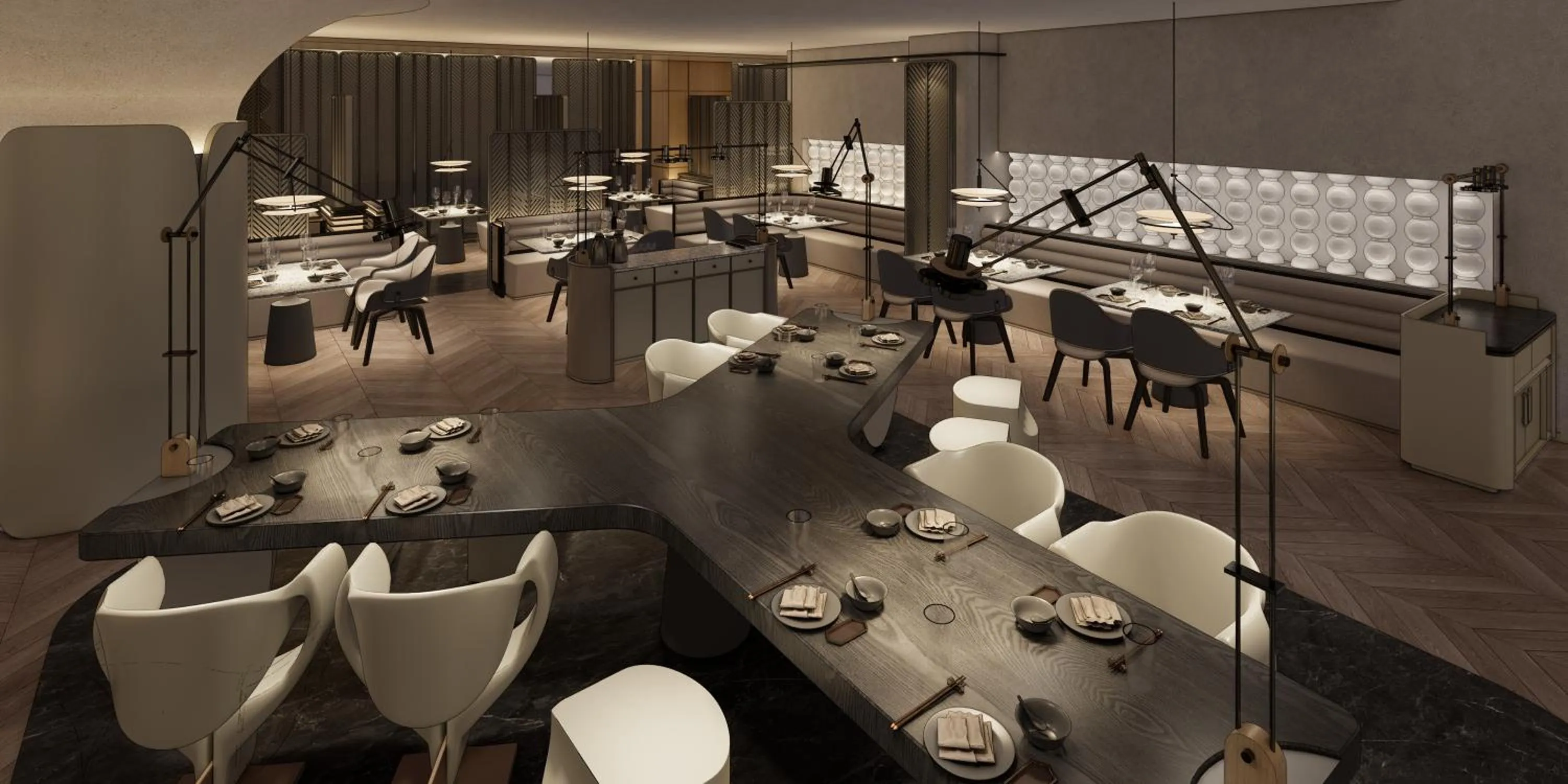 Restaurant/places to eat in Hilton Garden Inn Dandong