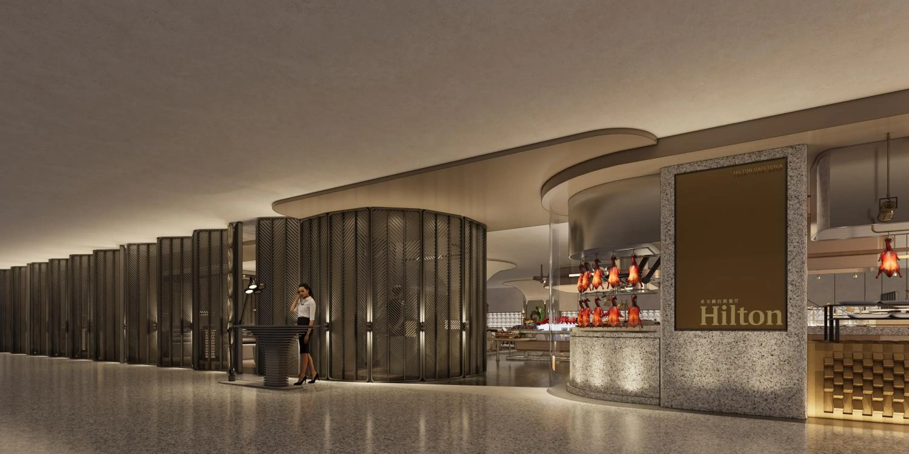 Restaurant/places to eat in Hilton Garden Inn Dandong