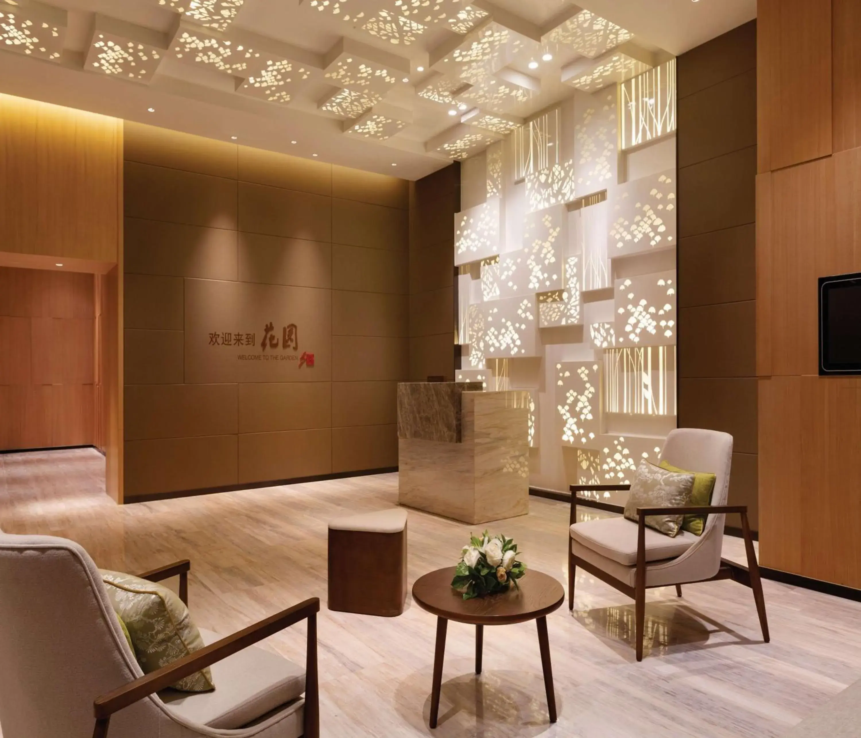 Lobby or reception in Hilton Garden Inn Dandong Lobby or reception in Hilton Garden Inn Dandong