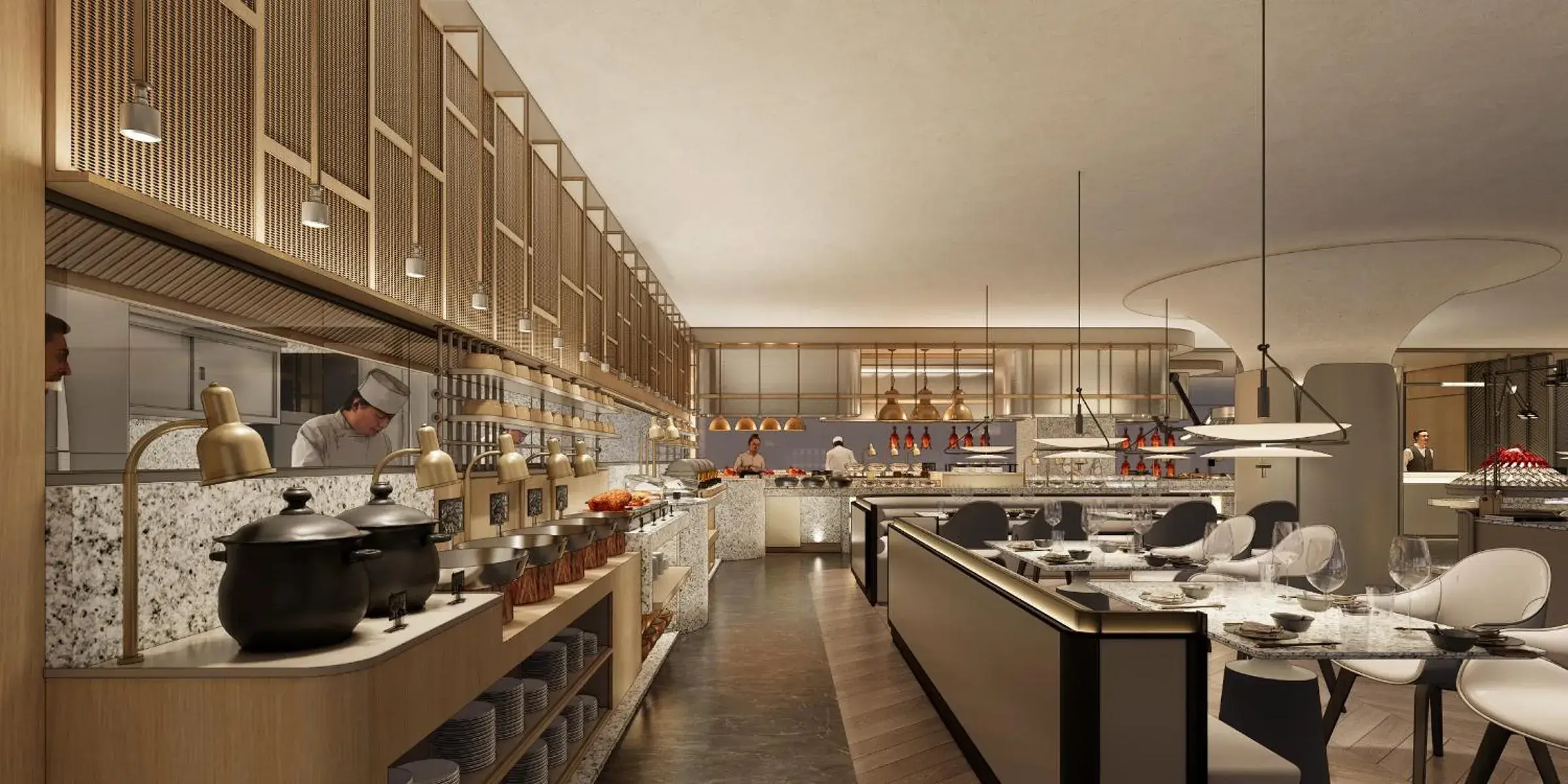 Restaurant/places to eat in Hilton Garden Inn Dandong Restaurant/places to eat in Hilton Garden Inn Dandong