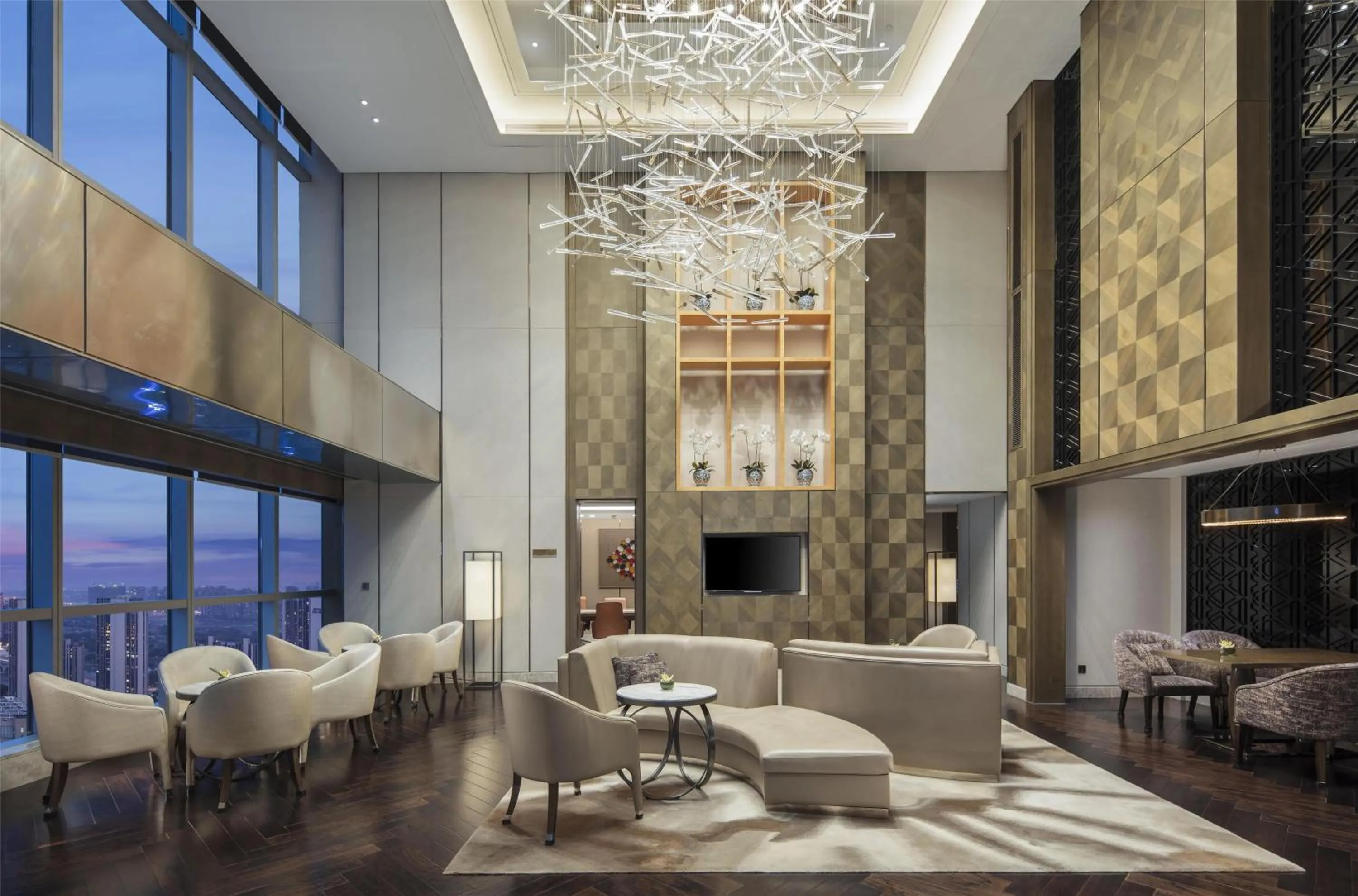 Property building in Hilton Chengdu