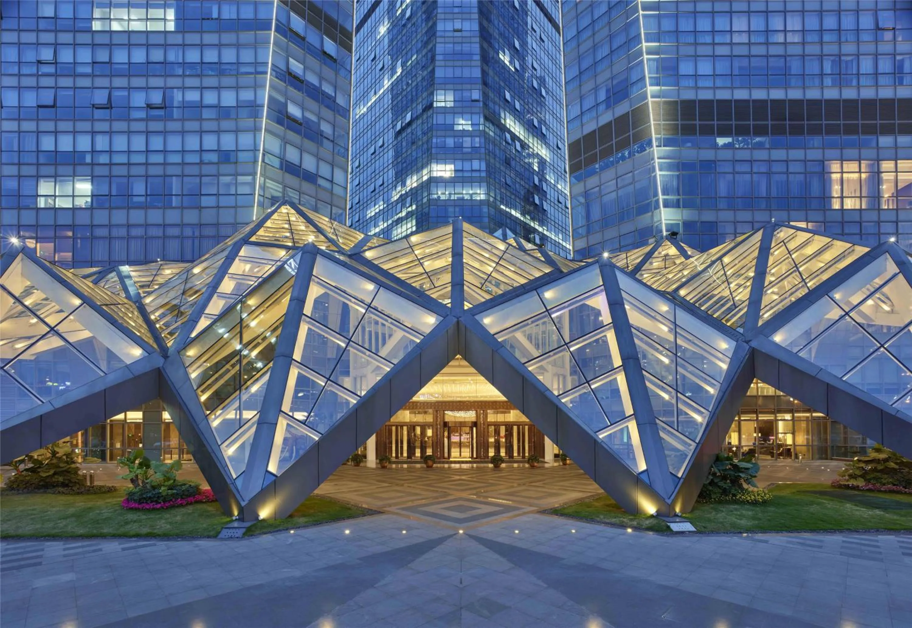 Property building in Hilton Chengdu