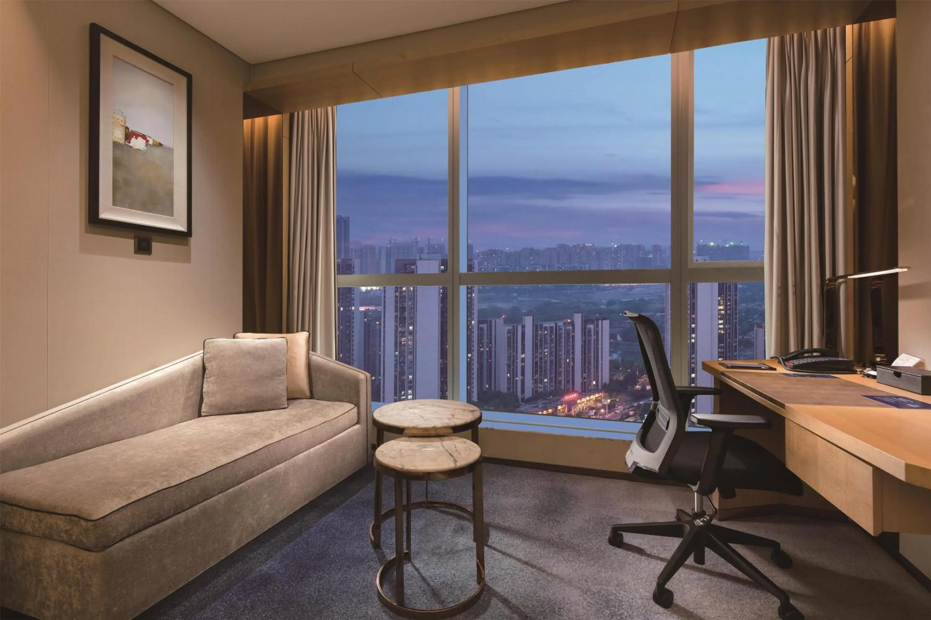Living room in Hilton Chengdu