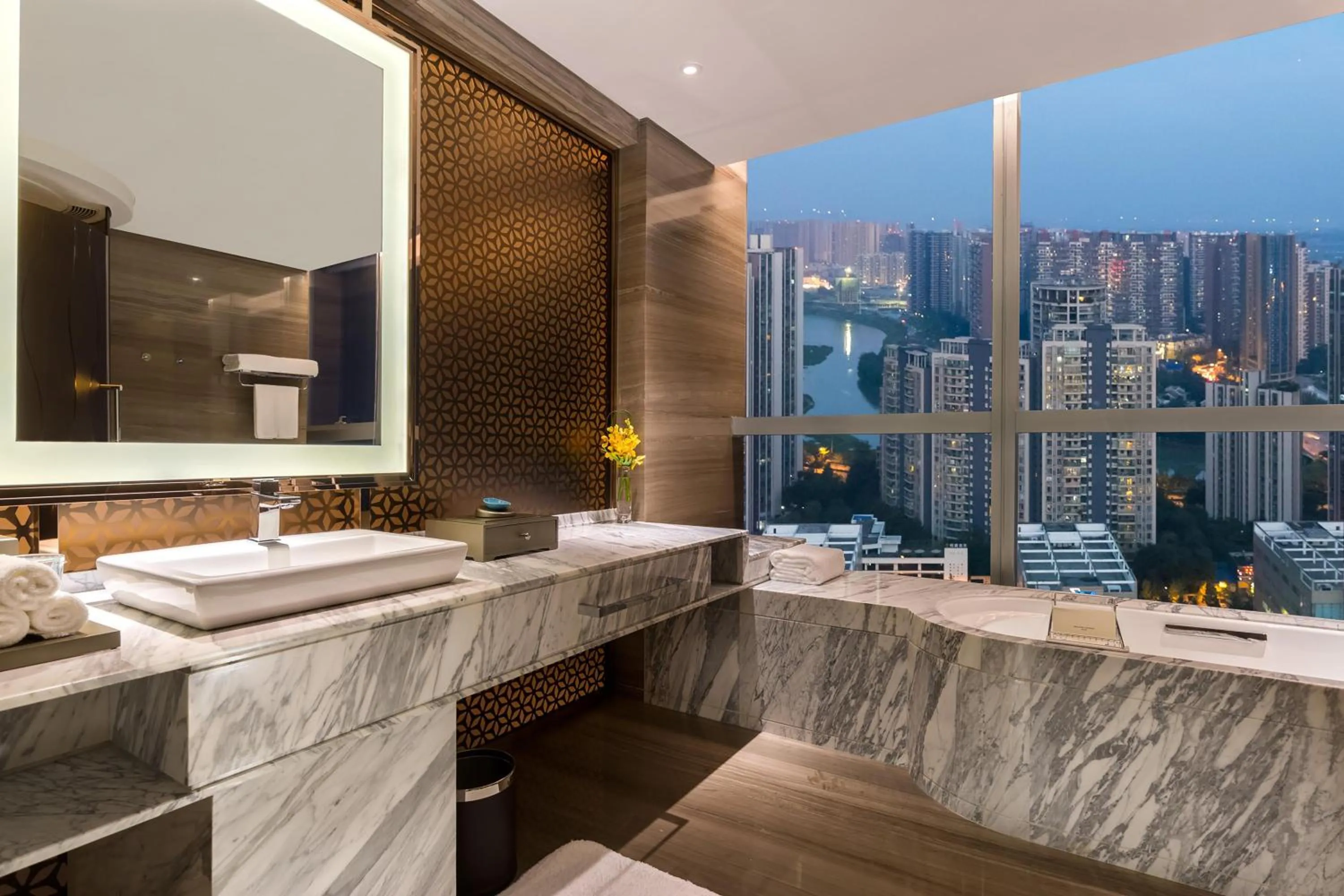 Bathroom in Hilton Chengdu