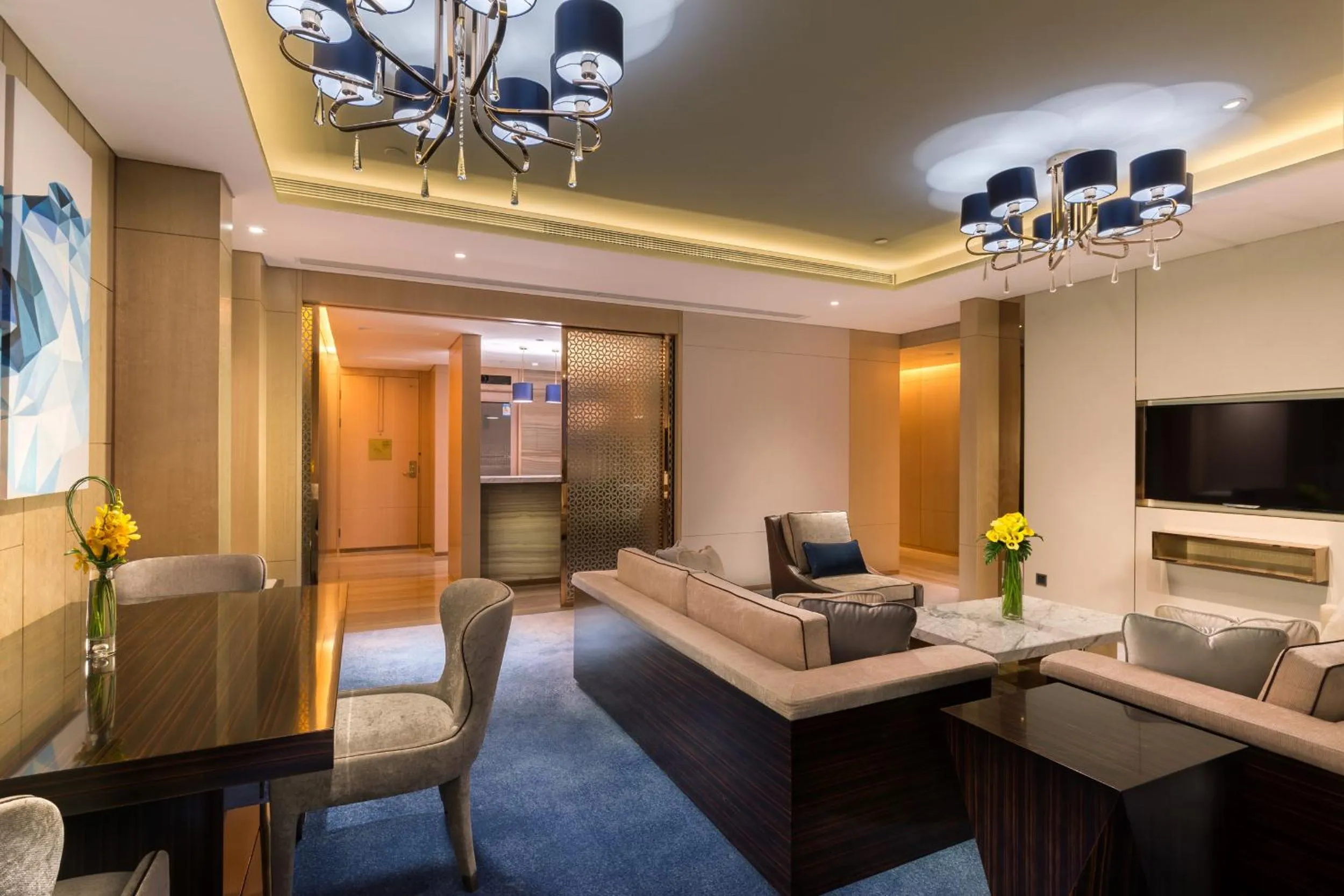 Living room in Seaton Hotel Chengdu-Mini Bar Free for 1st Night