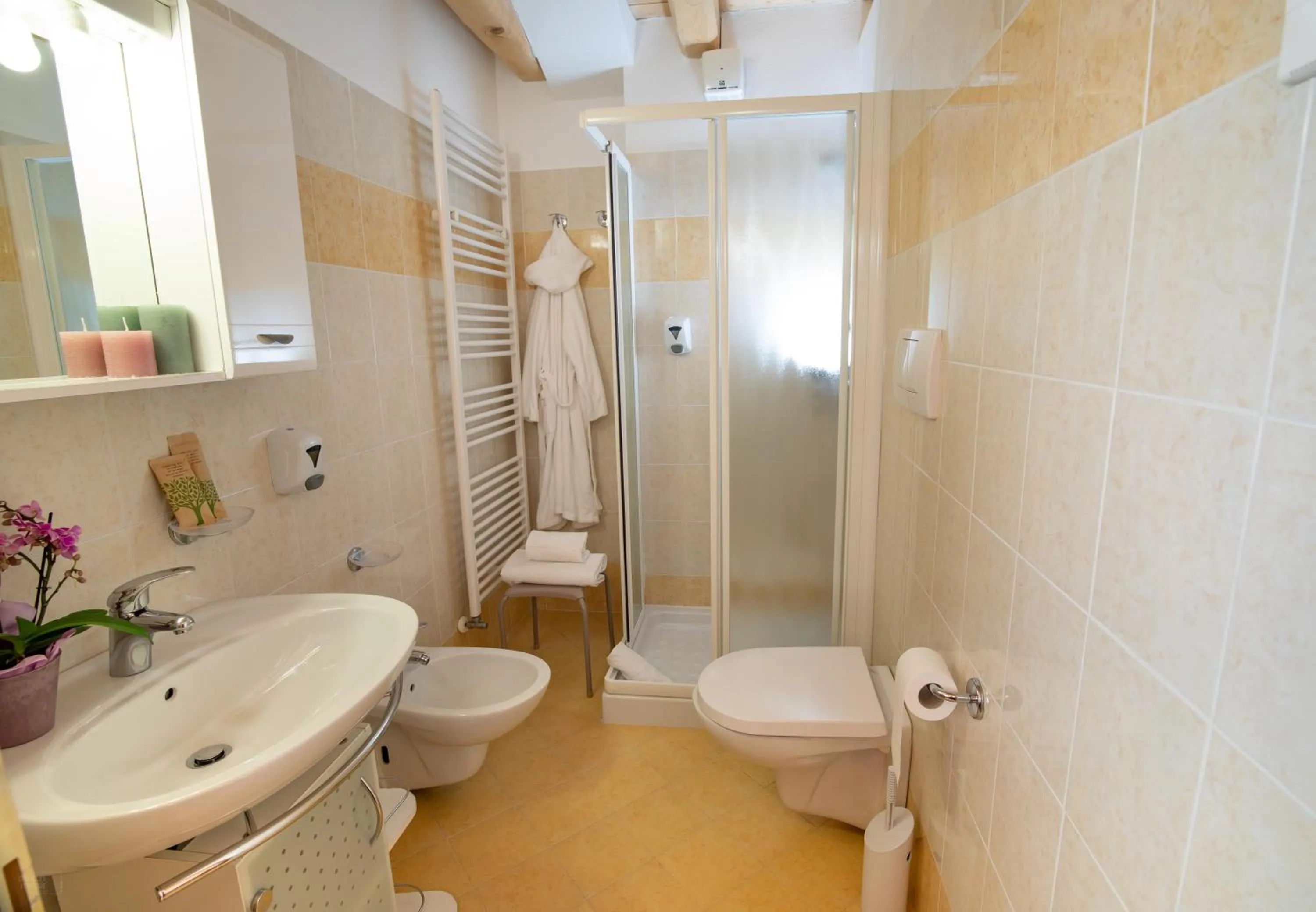 Shower in Residence Panorama