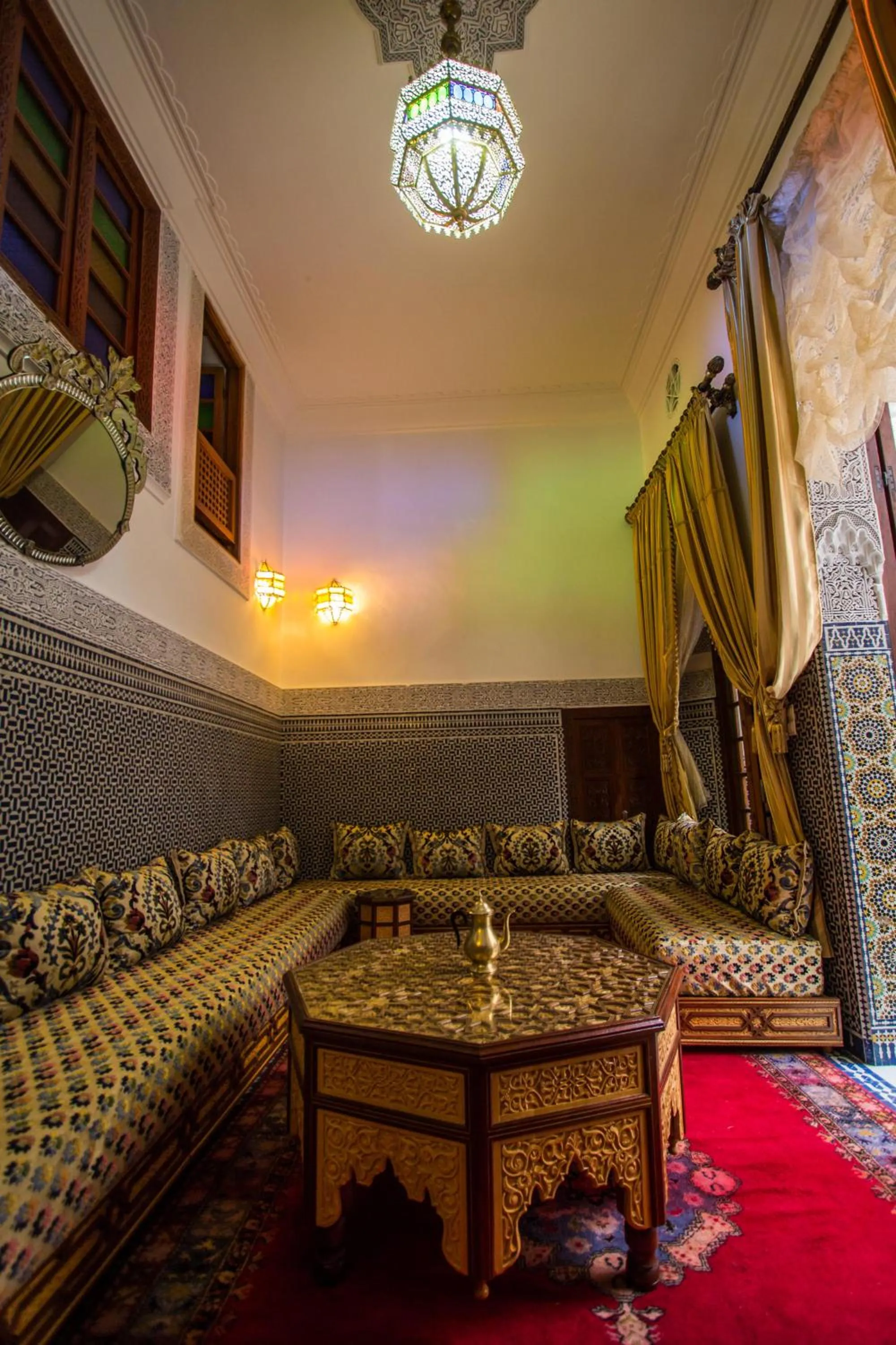 Patio in Riad Tahra & Spa