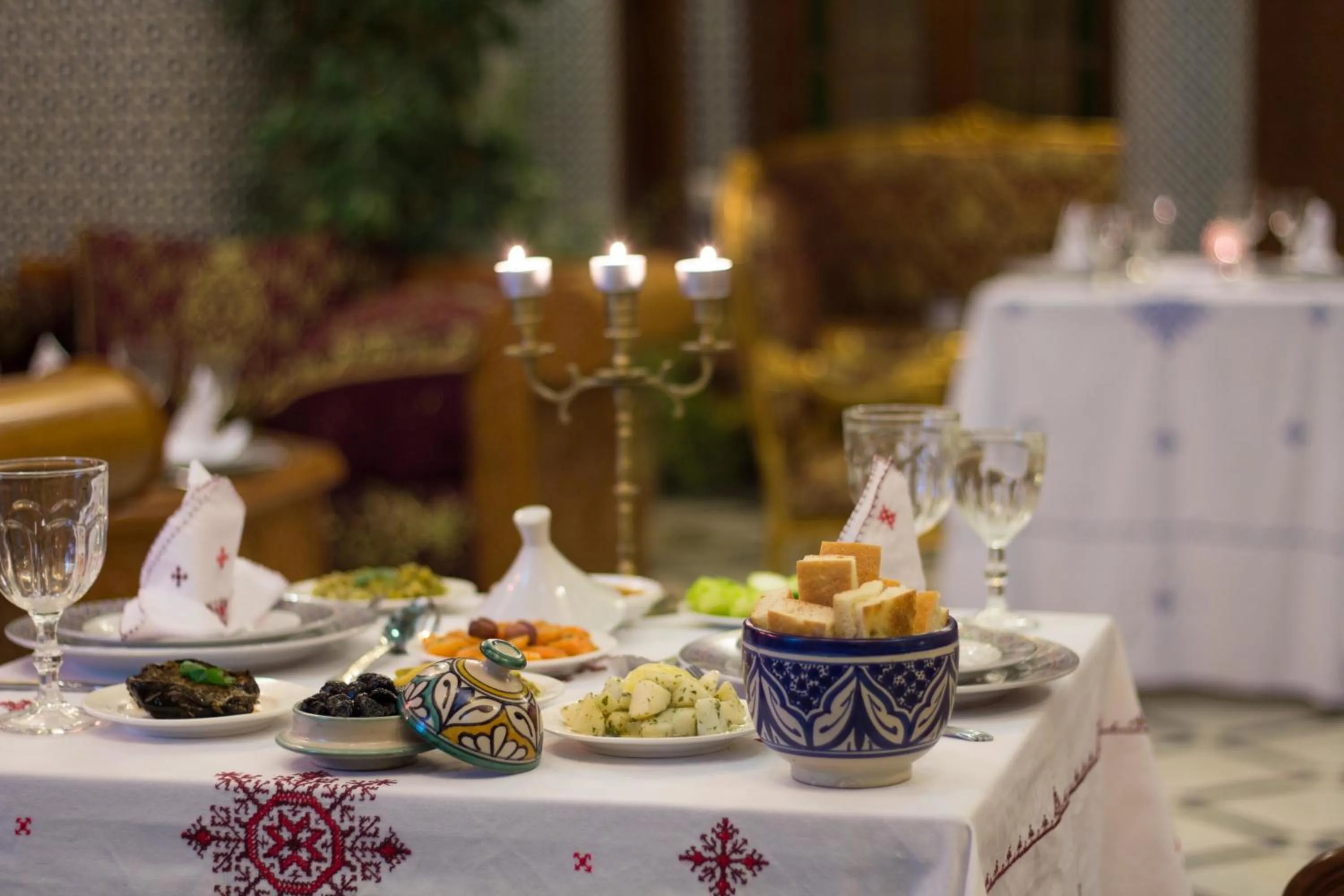 Dinner in Riad Tahra & Spa