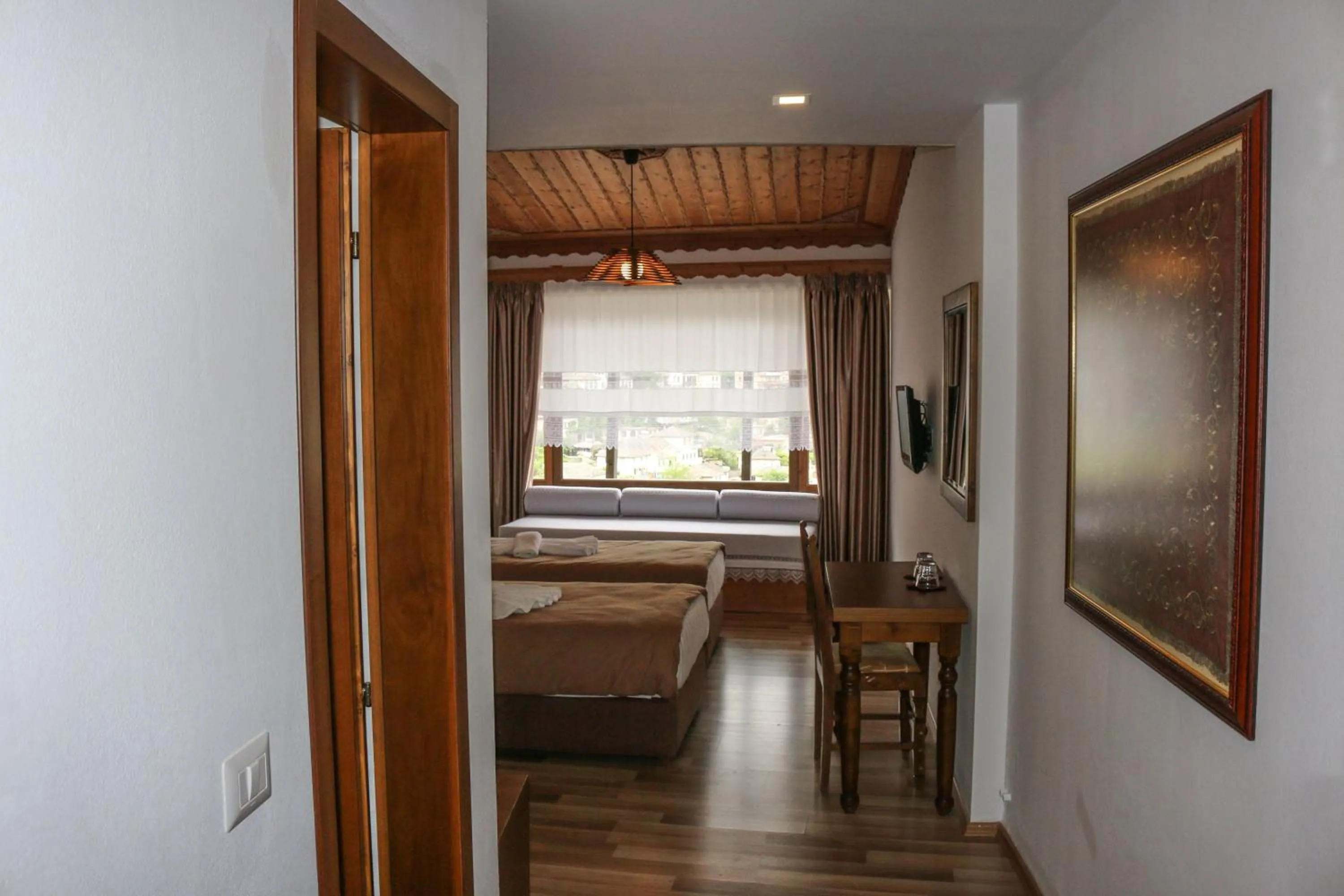 City view, Bed in Hotel Kodra