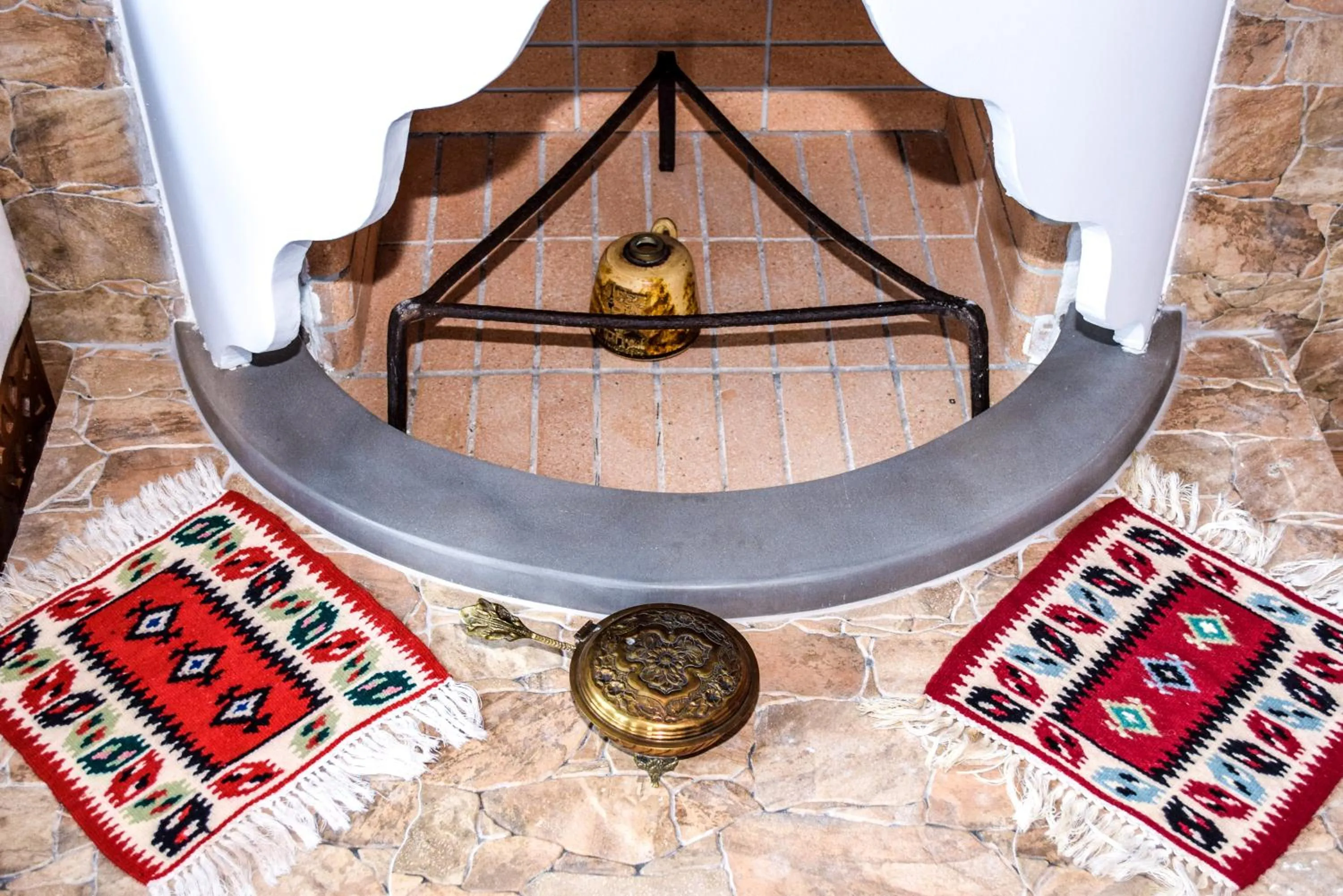 Decorative detail in Hotel Kodra