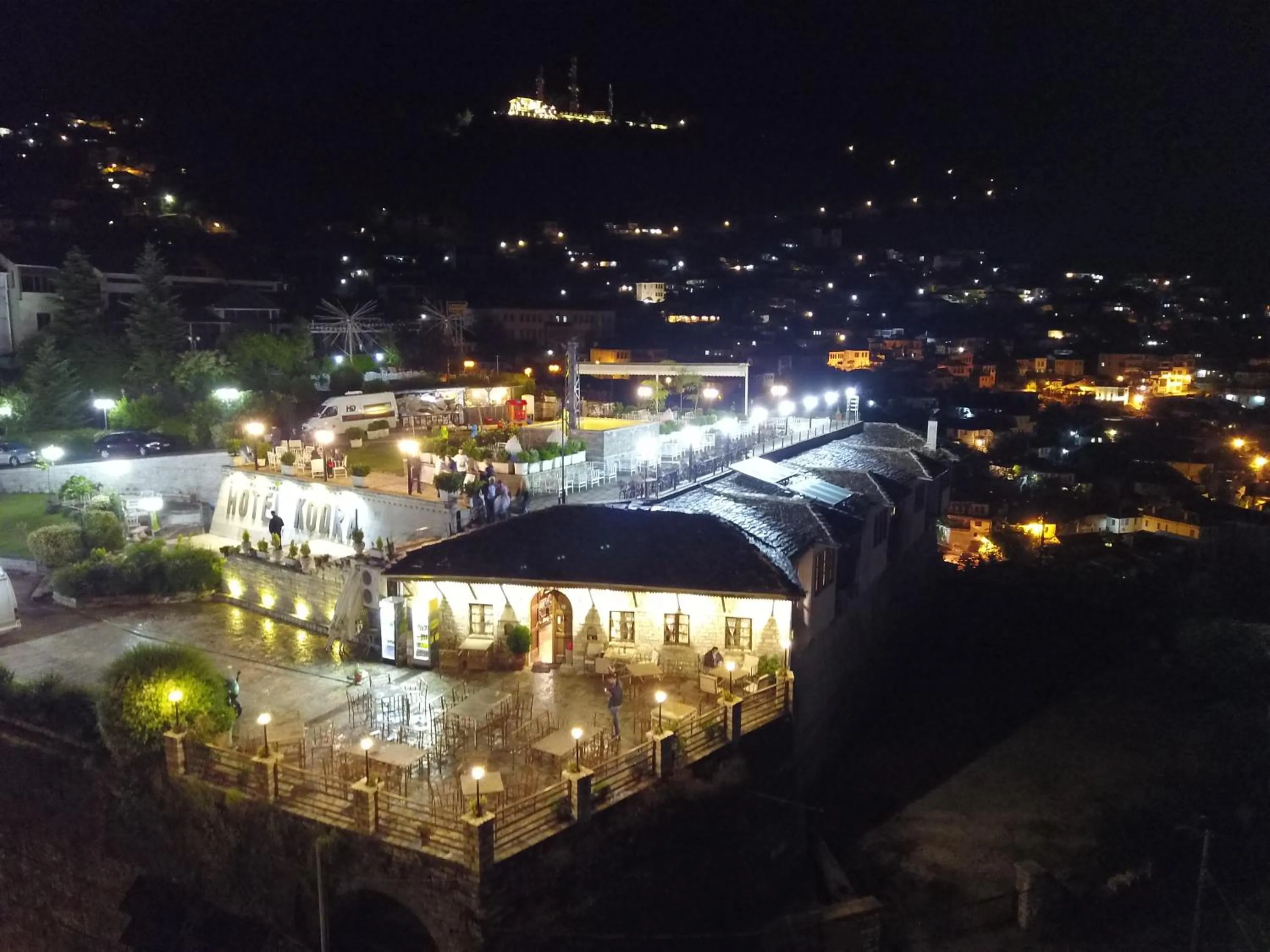 Landmark view in Hotel Kodra