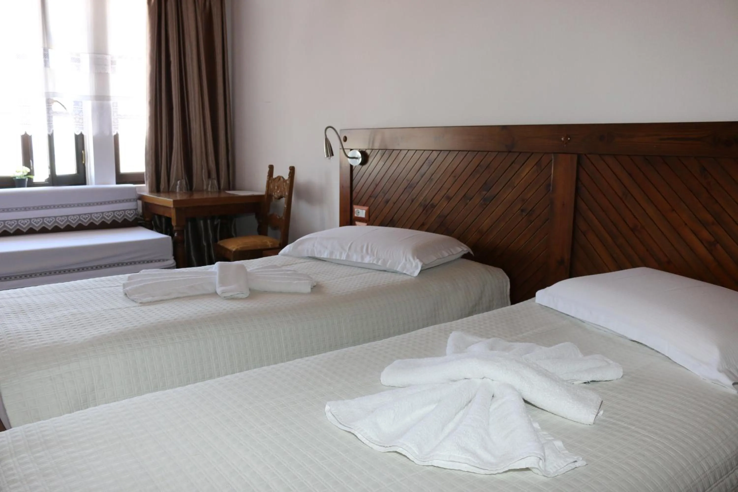 Decorative detail, Bed in Hotel Kodra