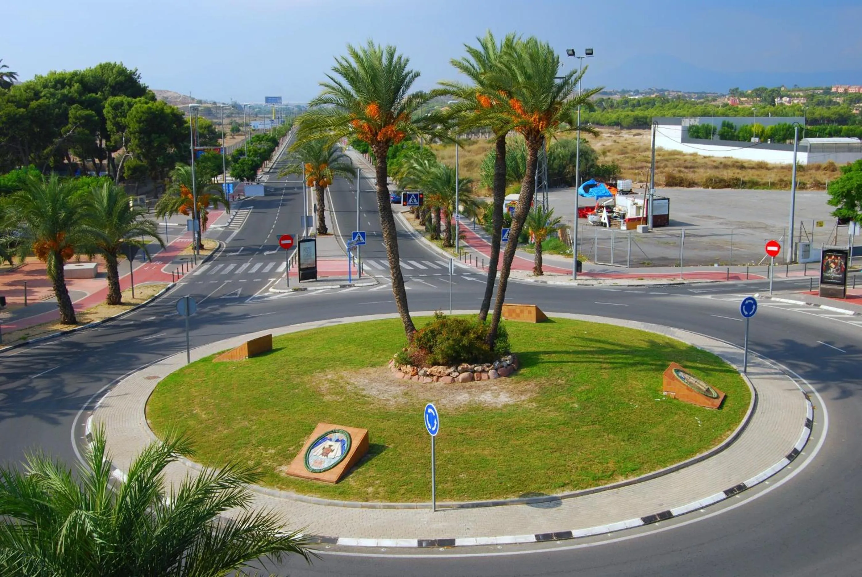 Bird's eye view in Hotel Santa Faz