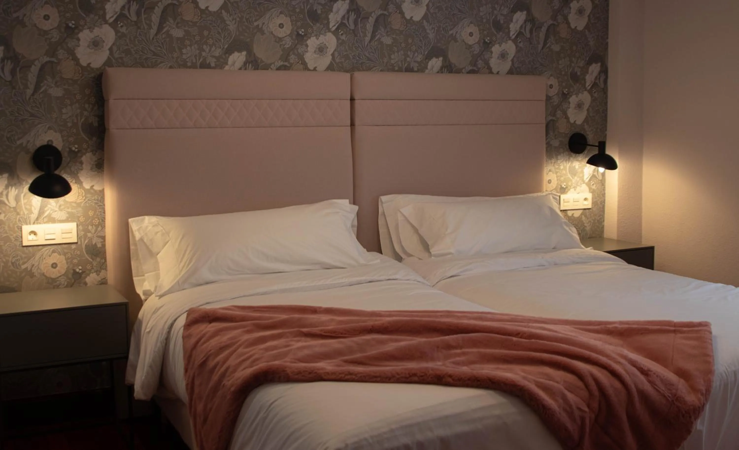 Bed in Hotel Bermeo