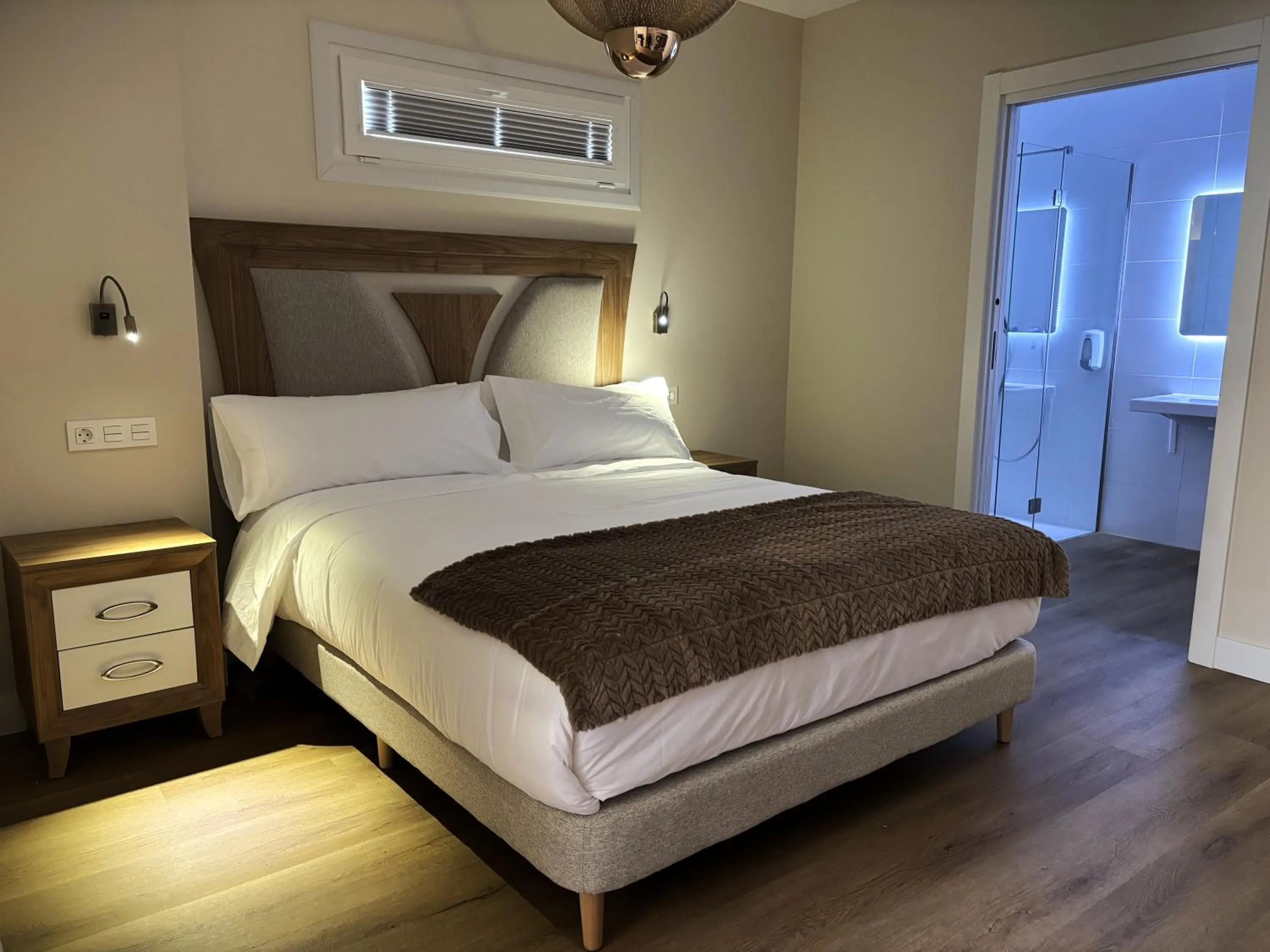 Bed in Hotel Bermeo