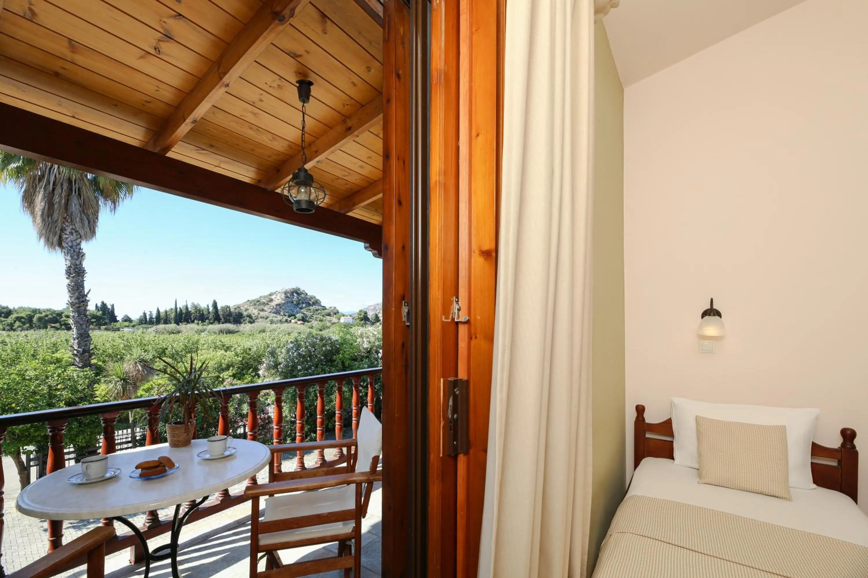 Bed in Villa Christina