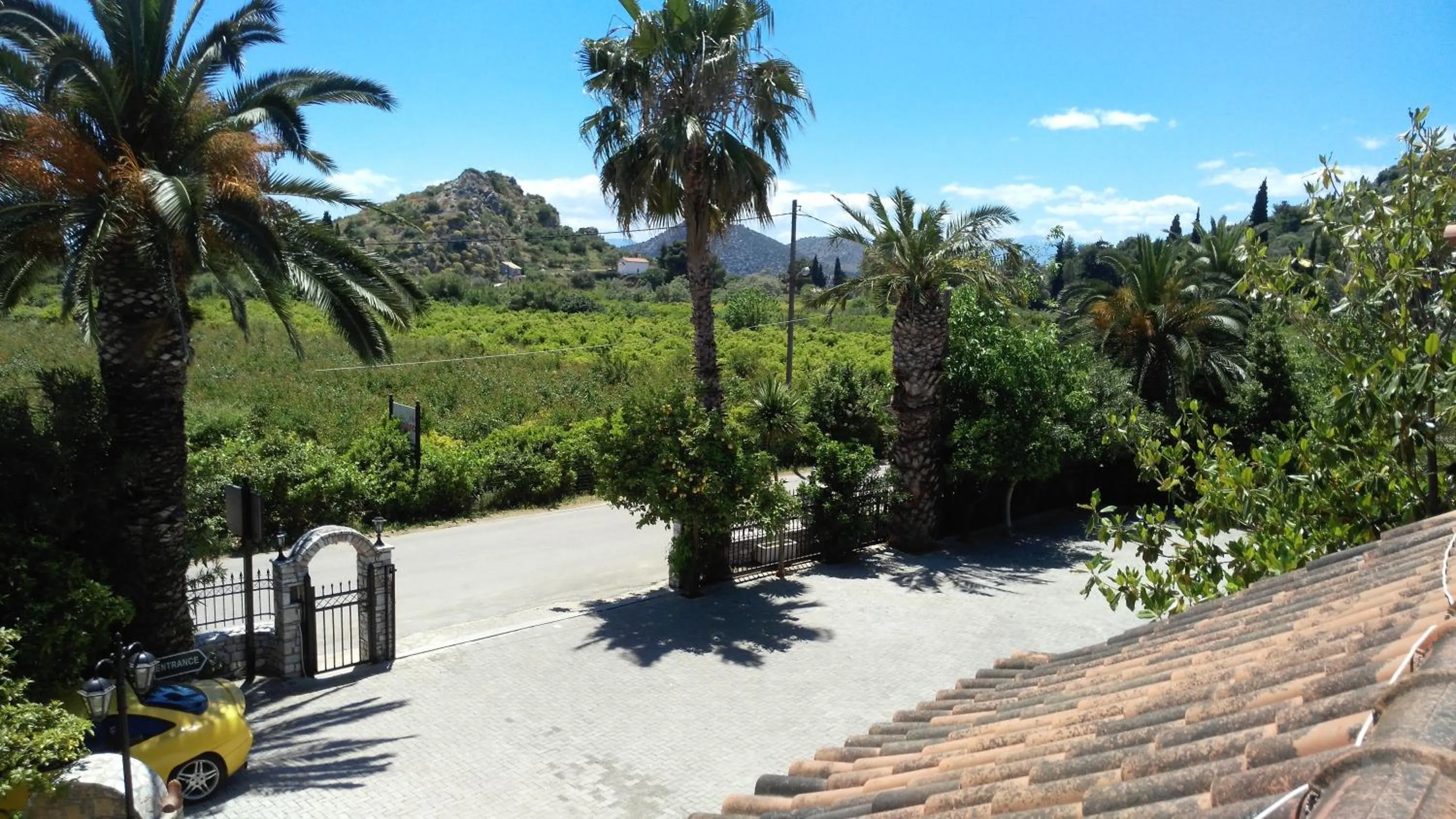 View (from property/room) in Villa Christina