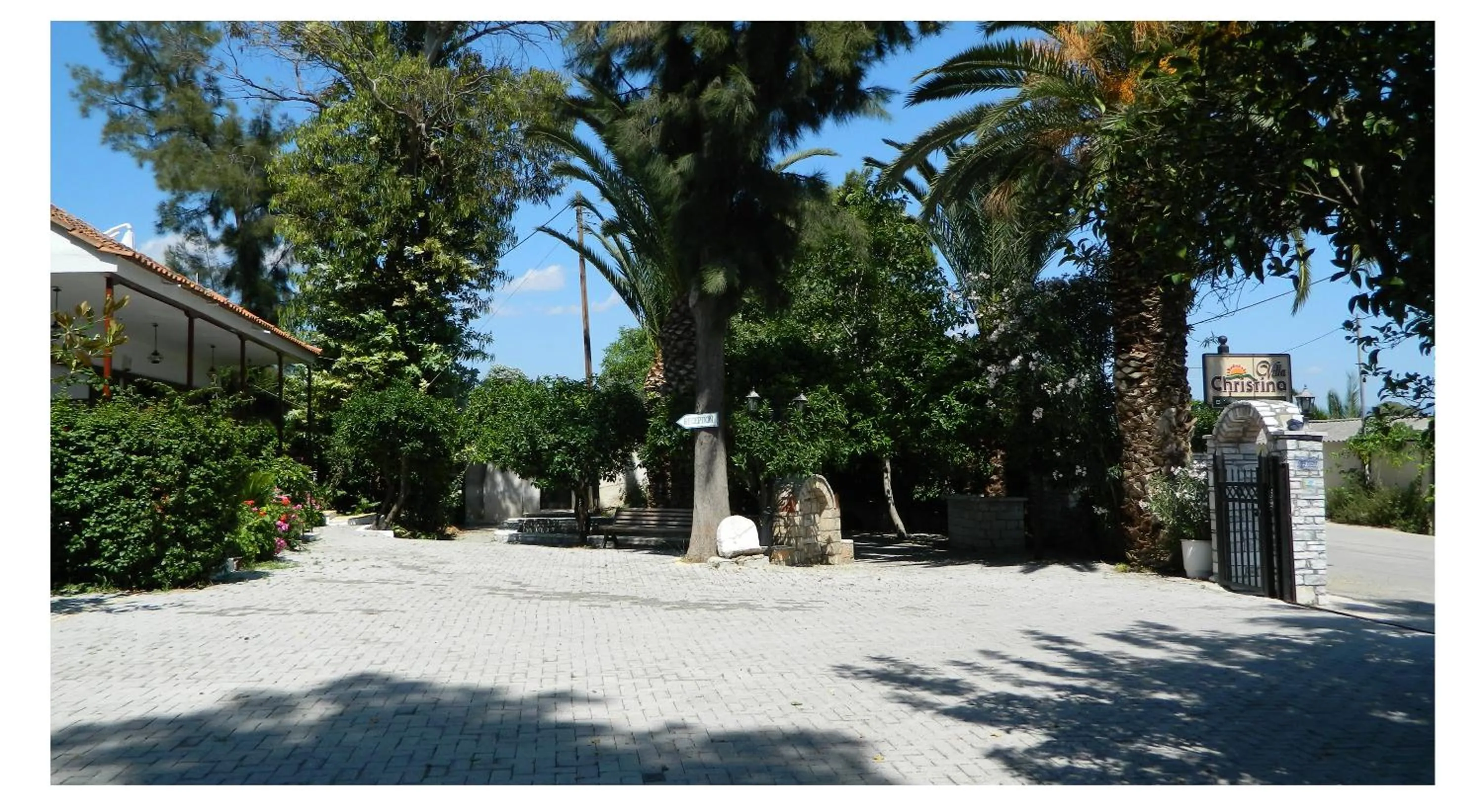 Garden in Villa Christina