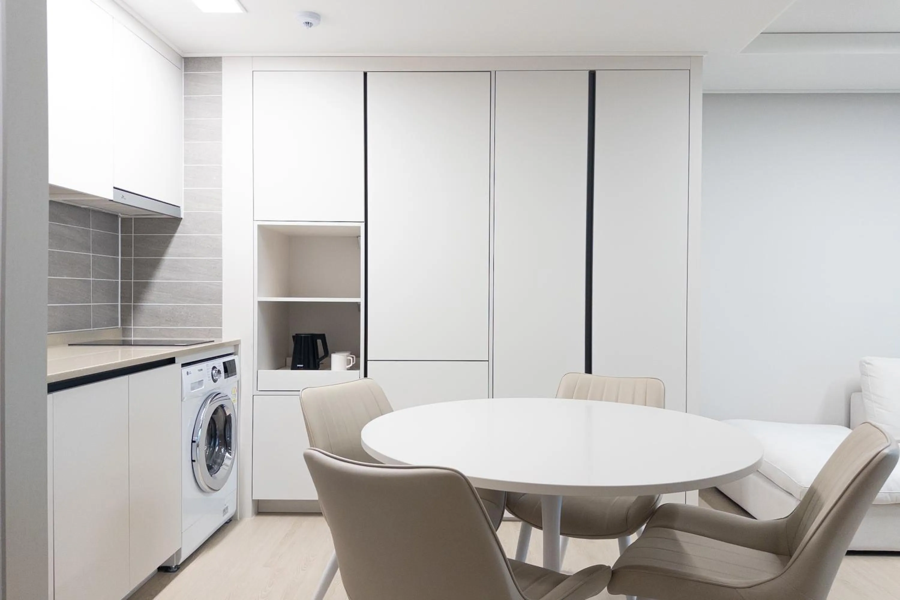 Living room in Hotel Wavellent Yangyang