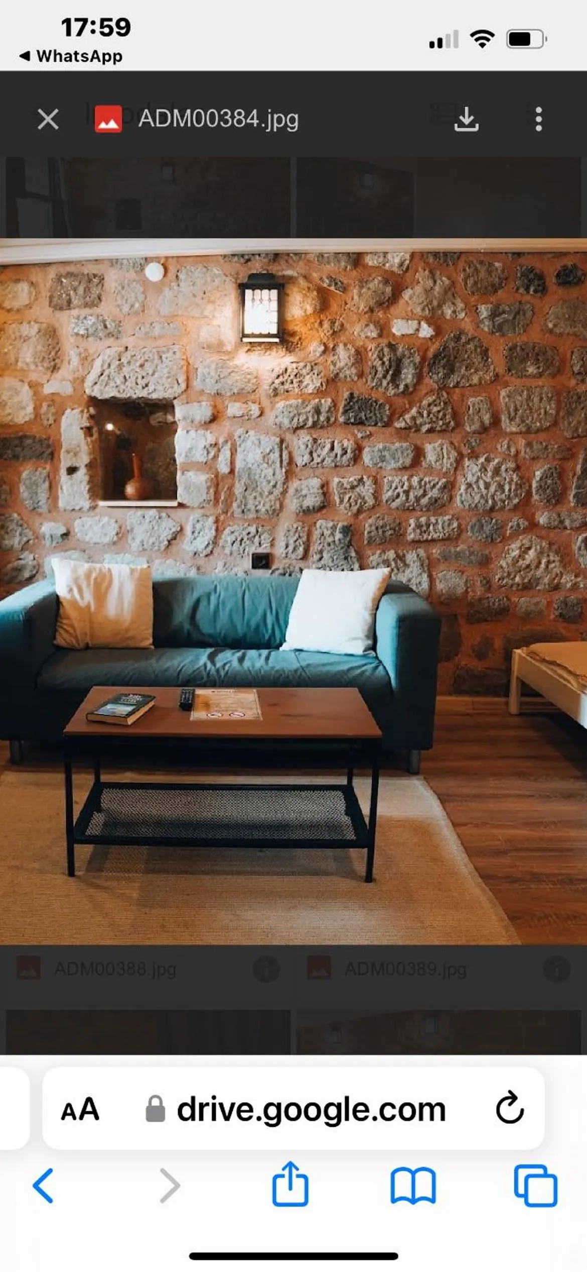 Bed in Attalos Suites Hotel