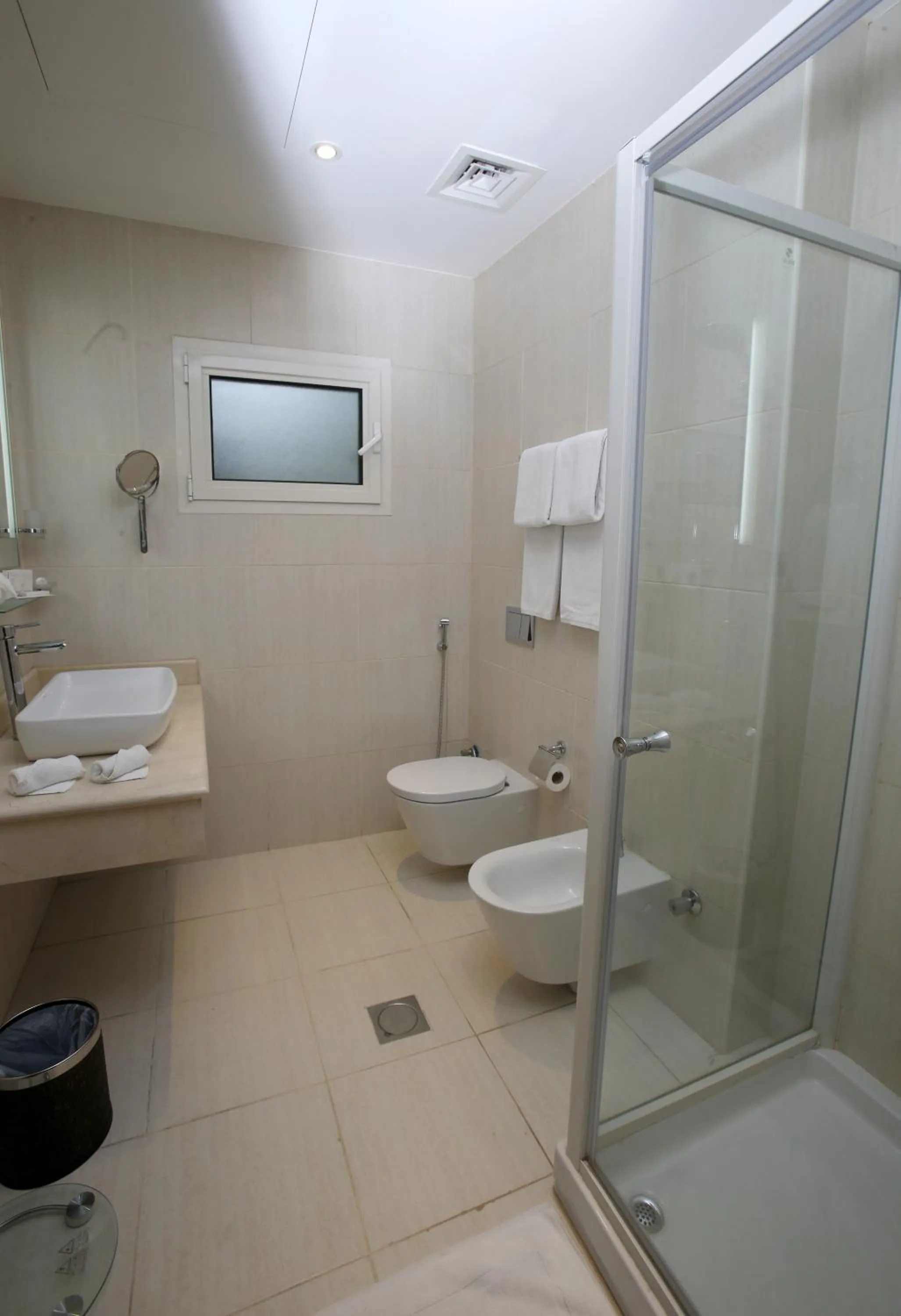 Shower in Rawda Hotel