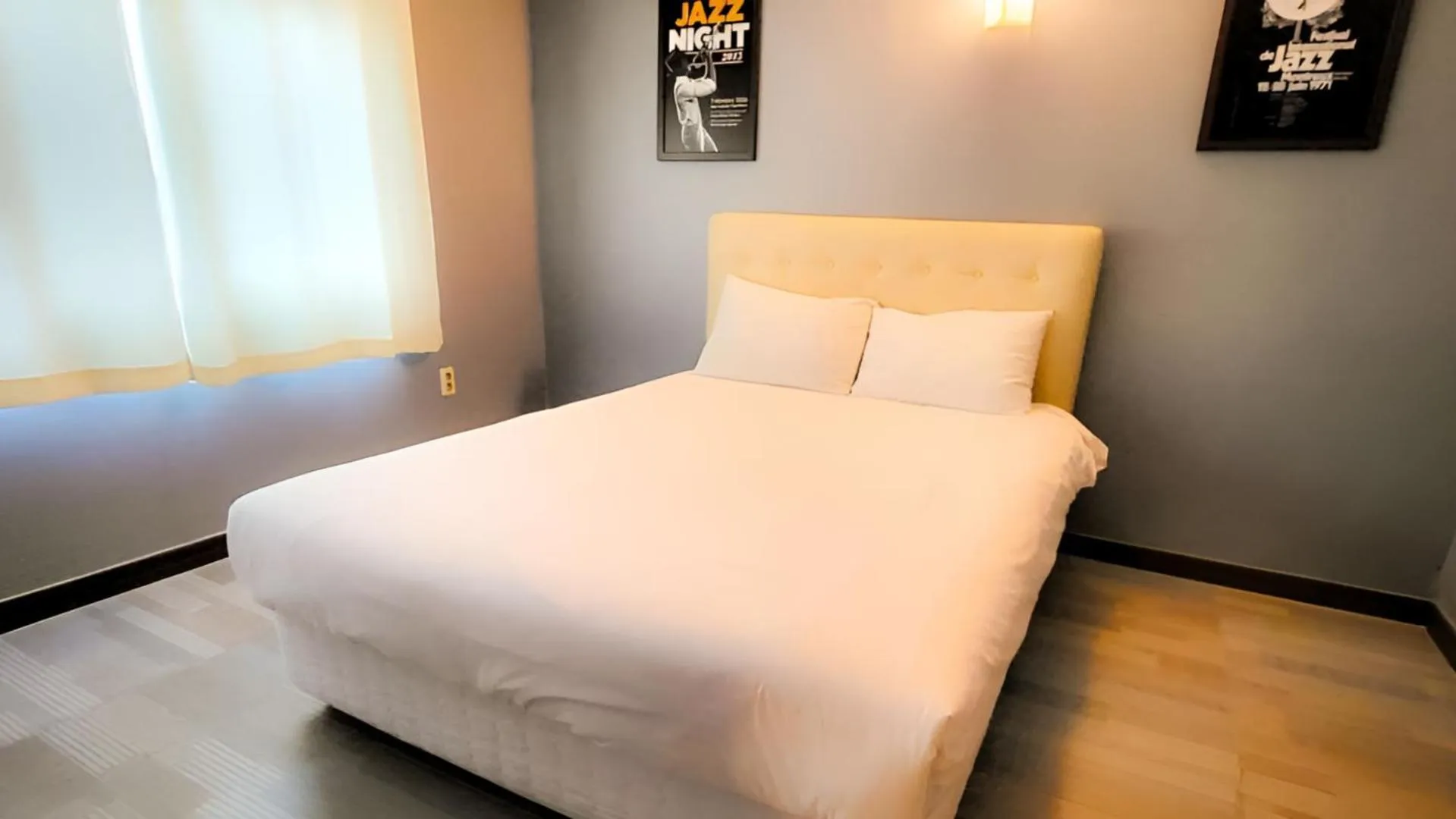 Bedroom, Bed in Jeju EQ Stay