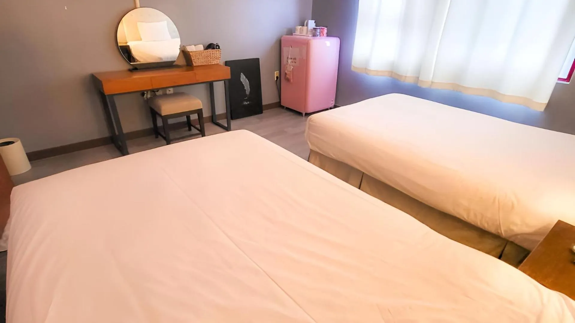 Bedroom, Bed in Jeju EQ Stay