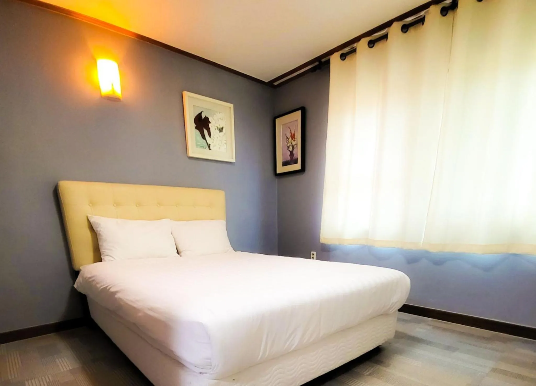 Bedroom, Bed in Jeju EQ Stay