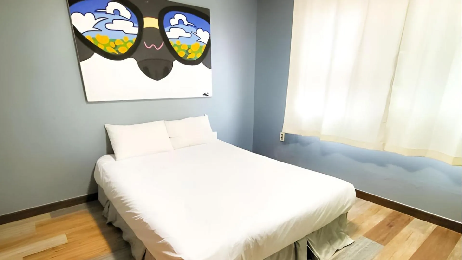 Bedroom, Bed in Jeju EQ Stay