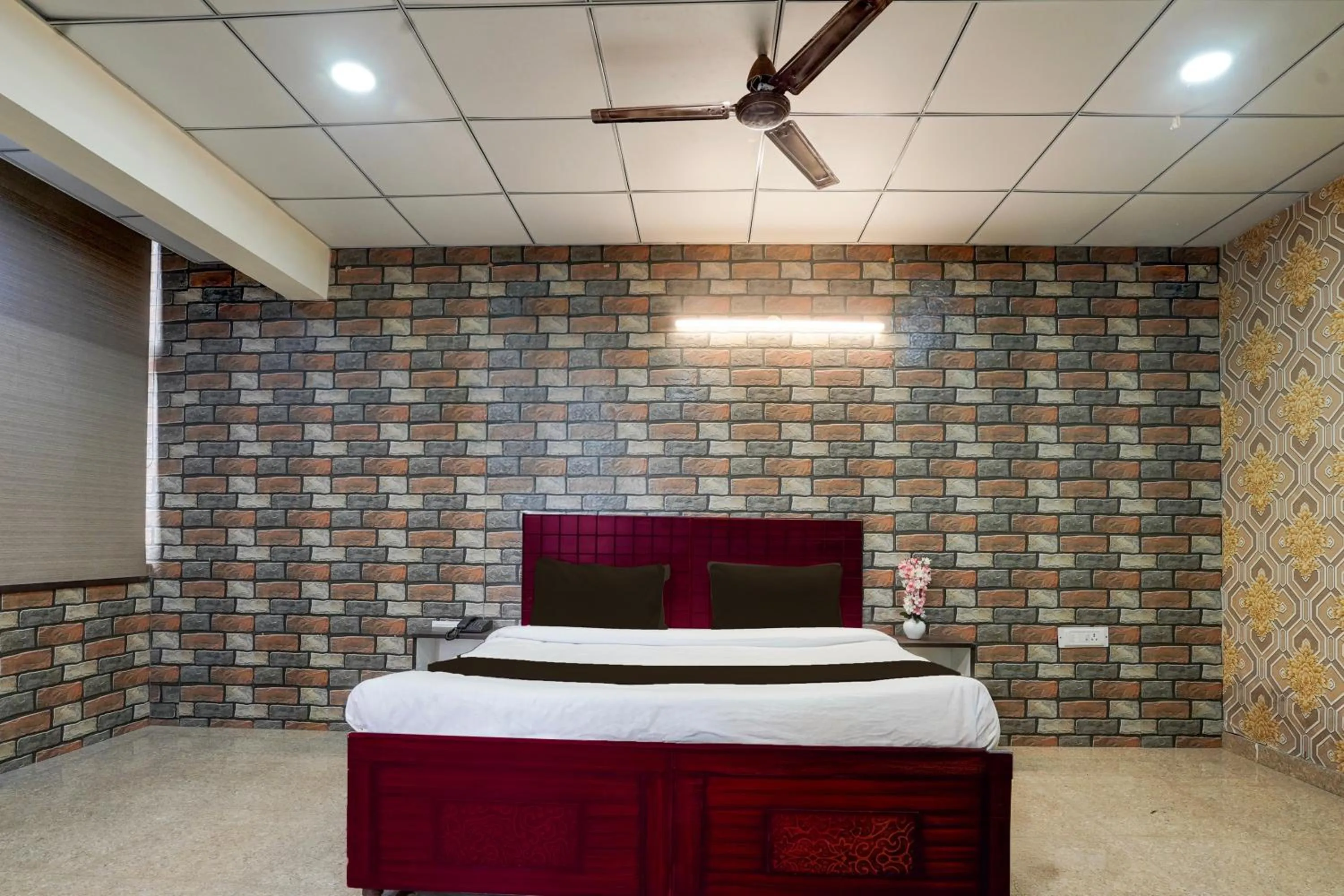 Bedroom, Bed in Super Hotel O Sector 58 Mohali Formerly Hotel Alpha