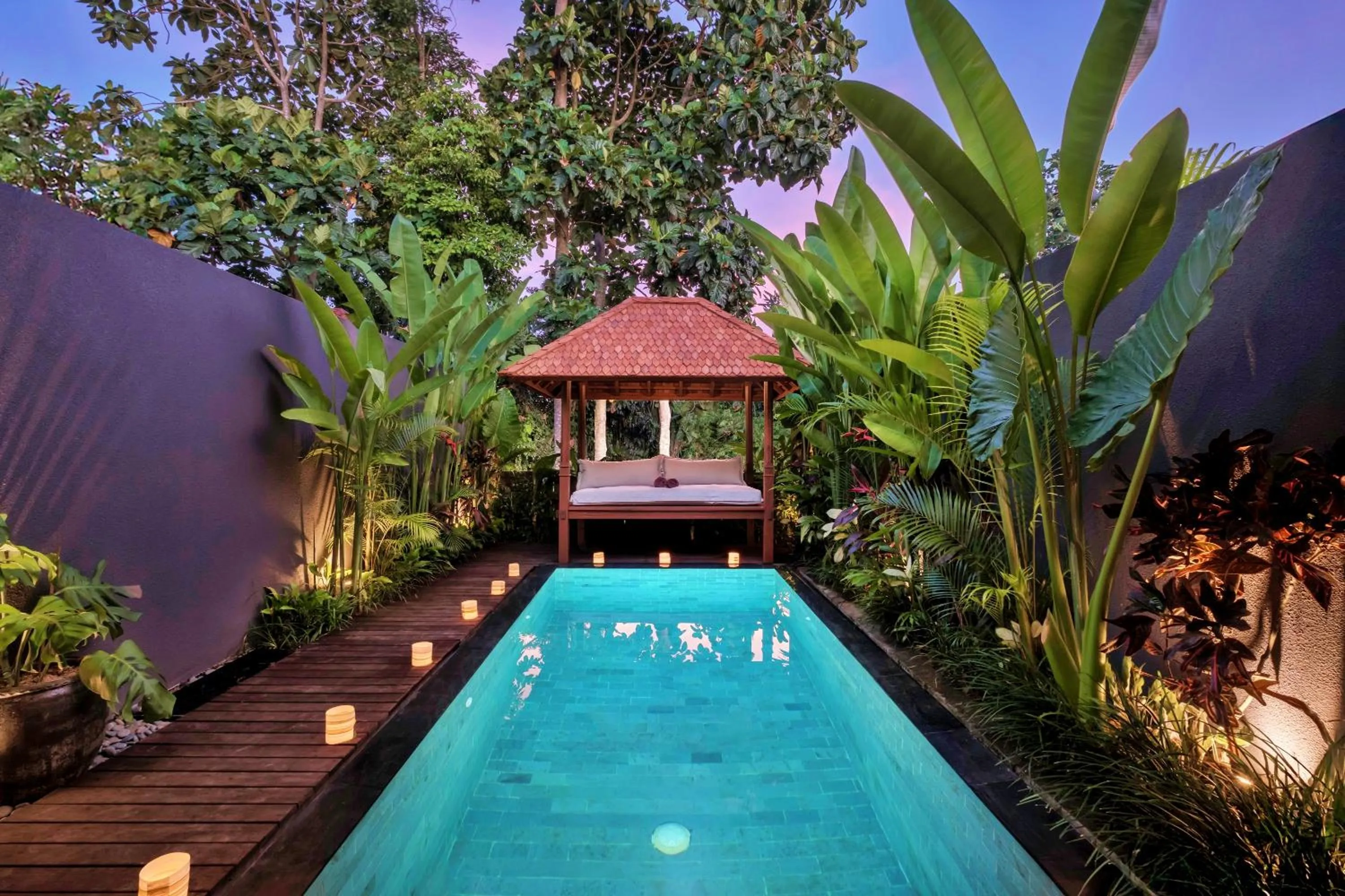 Swimming pool in Mayaloka Villas Ubud
