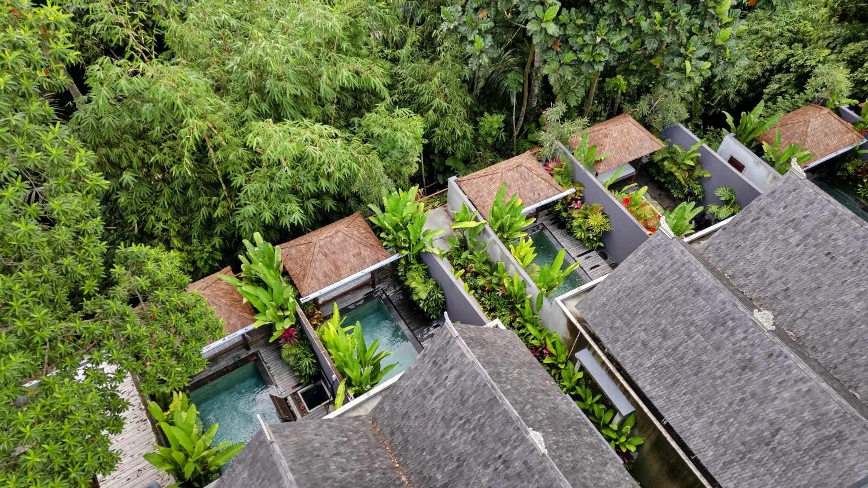 Property building in Mayaloka Villas Ubud Property building in Mayaloka Villas Ubud