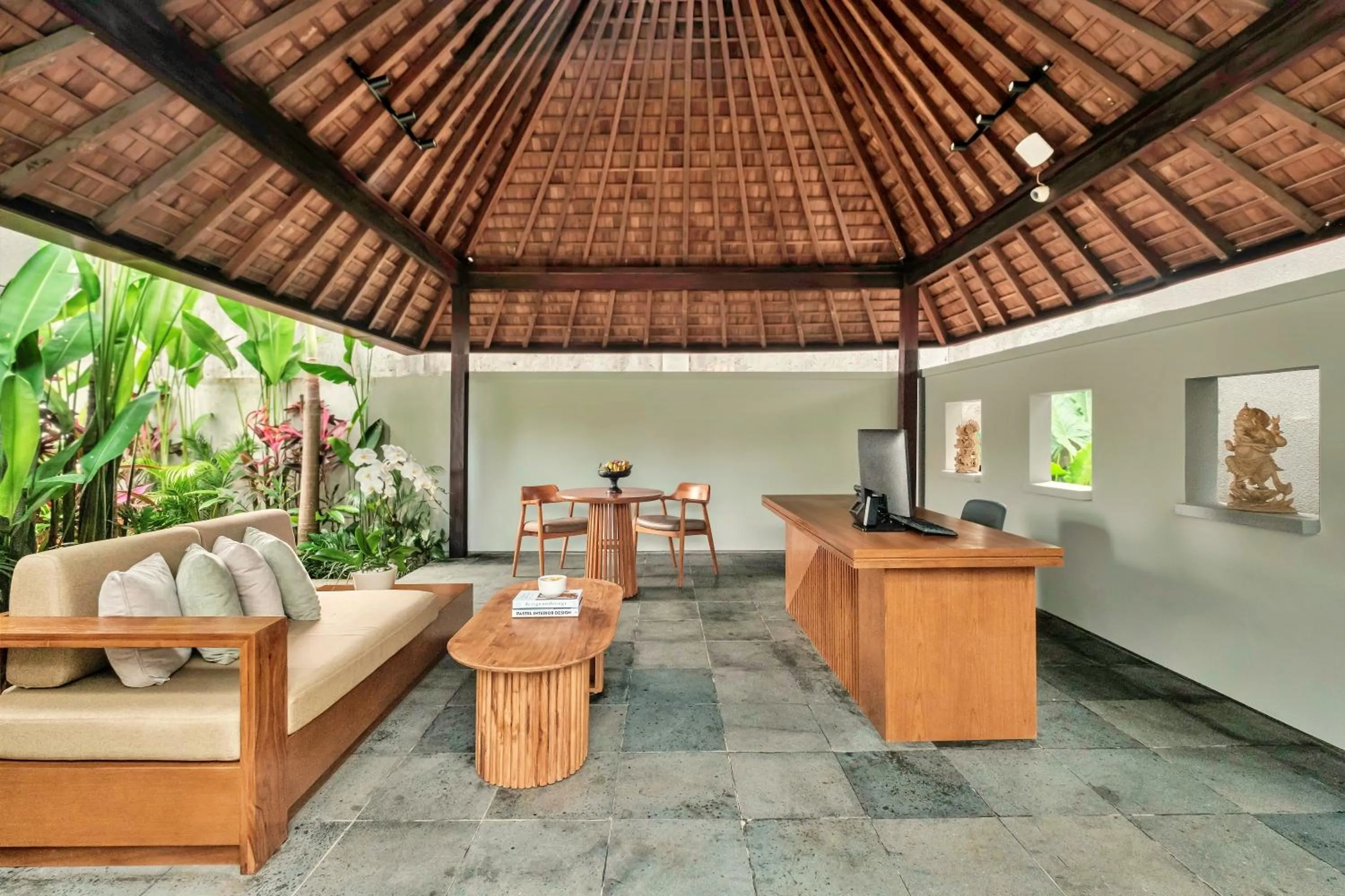 Lobby or reception in Mayaloka Villas Ubud