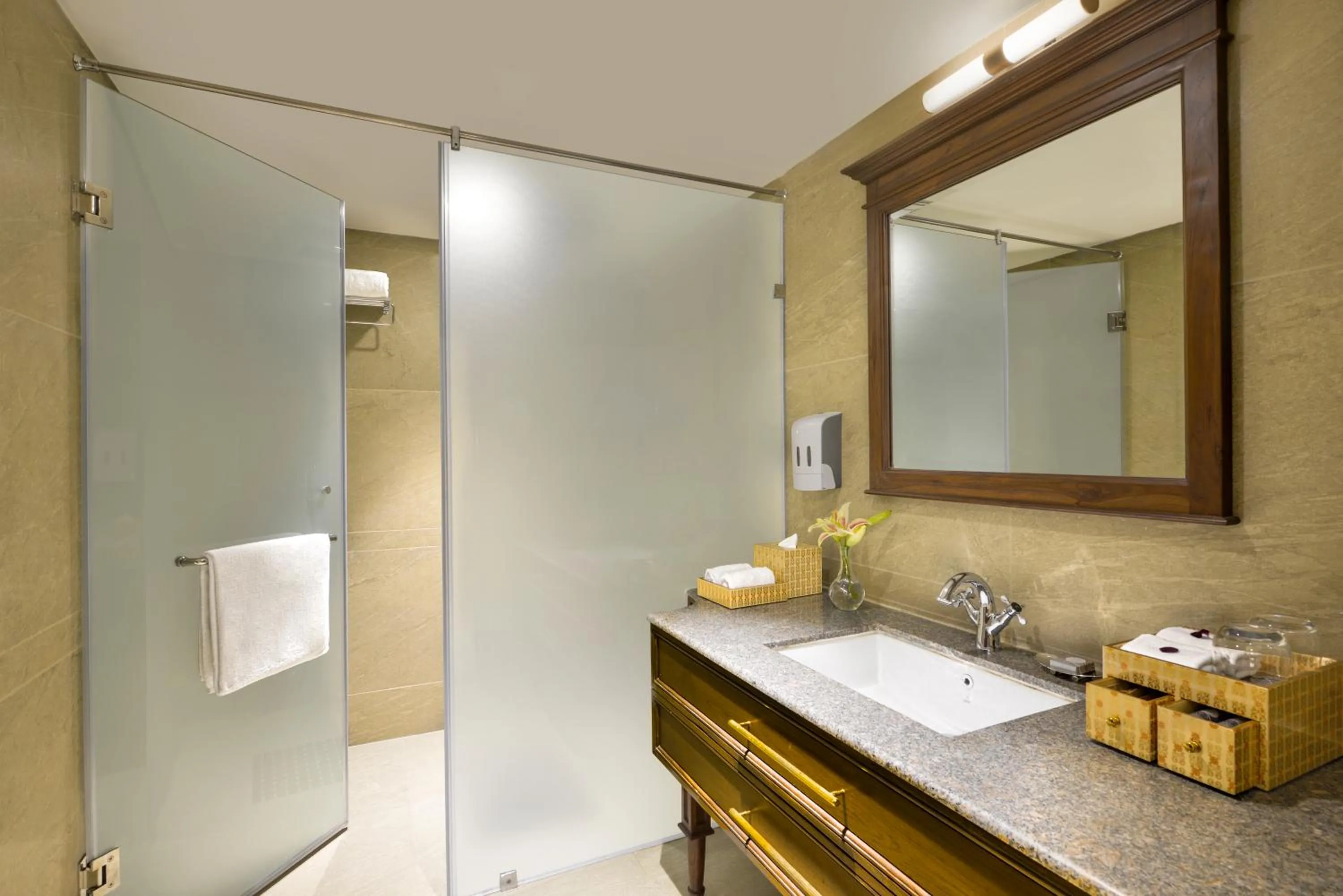 Bathroom in The Fort House, Diu- IHCL SeleQtions